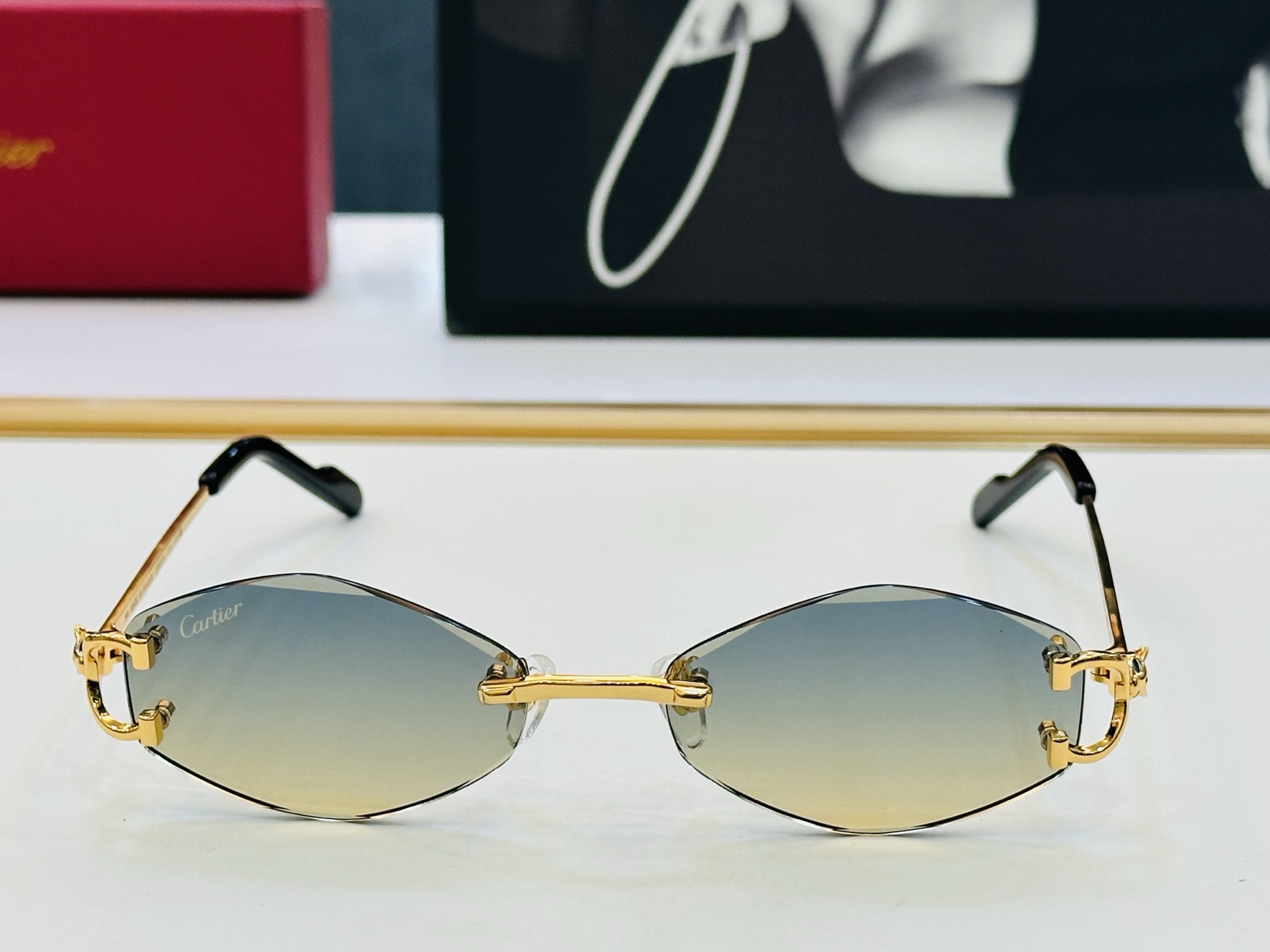 Cartie* 卡家 CT0757S 太阳镜 Size：58口17-140工艺精湛气质十足！bm男女同款