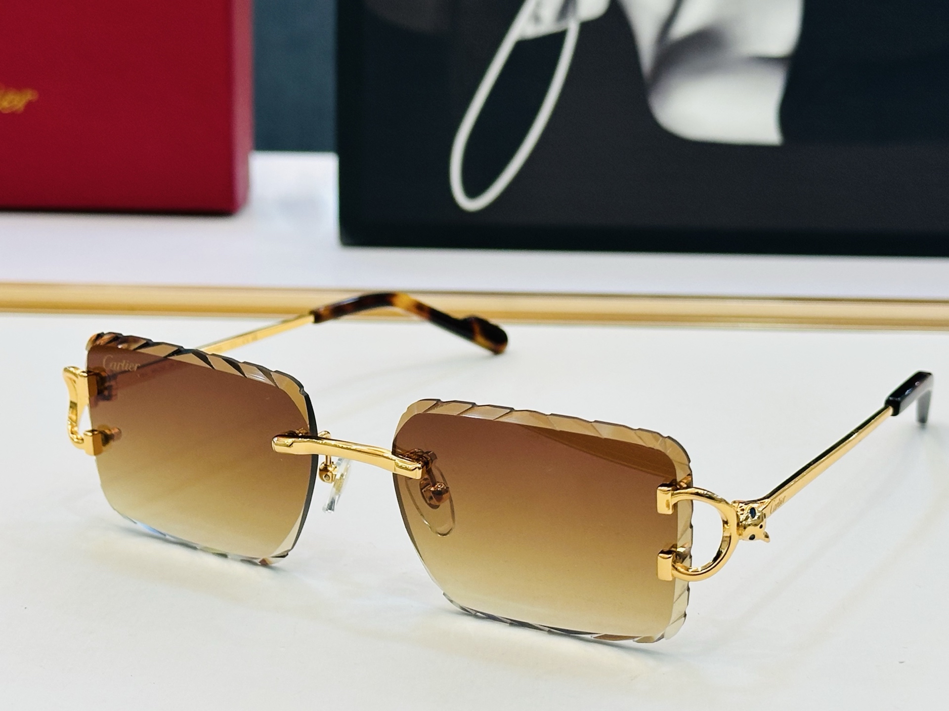 Cartie* 卡家 CT0758S 太阳镜 Size：55口17-140工艺精湛气质十足！bm男女同款