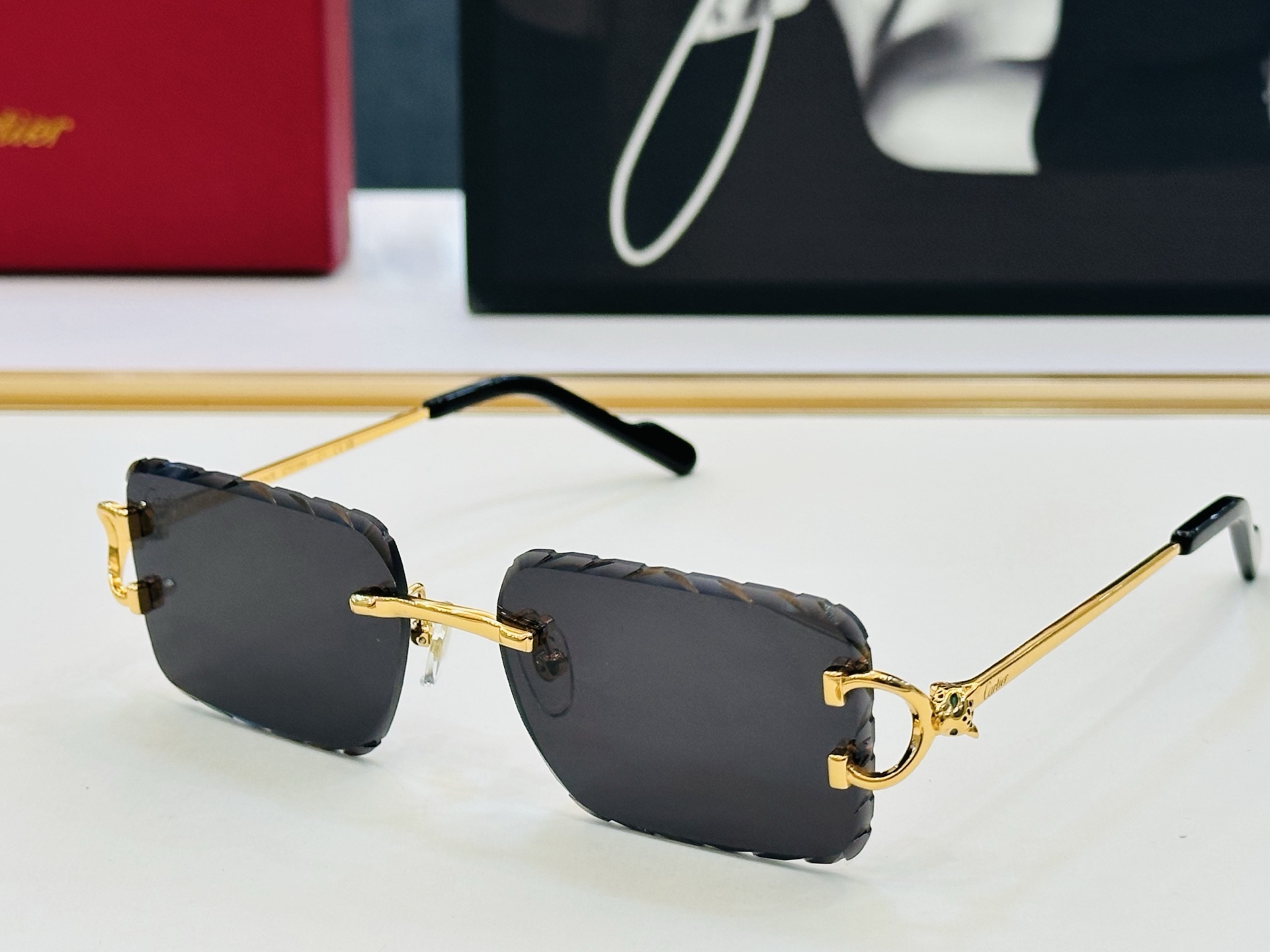 Cartie* 卡家 CT0758S 太阳镜 Size：55口17-140工艺精湛气质十足！bm男女同款