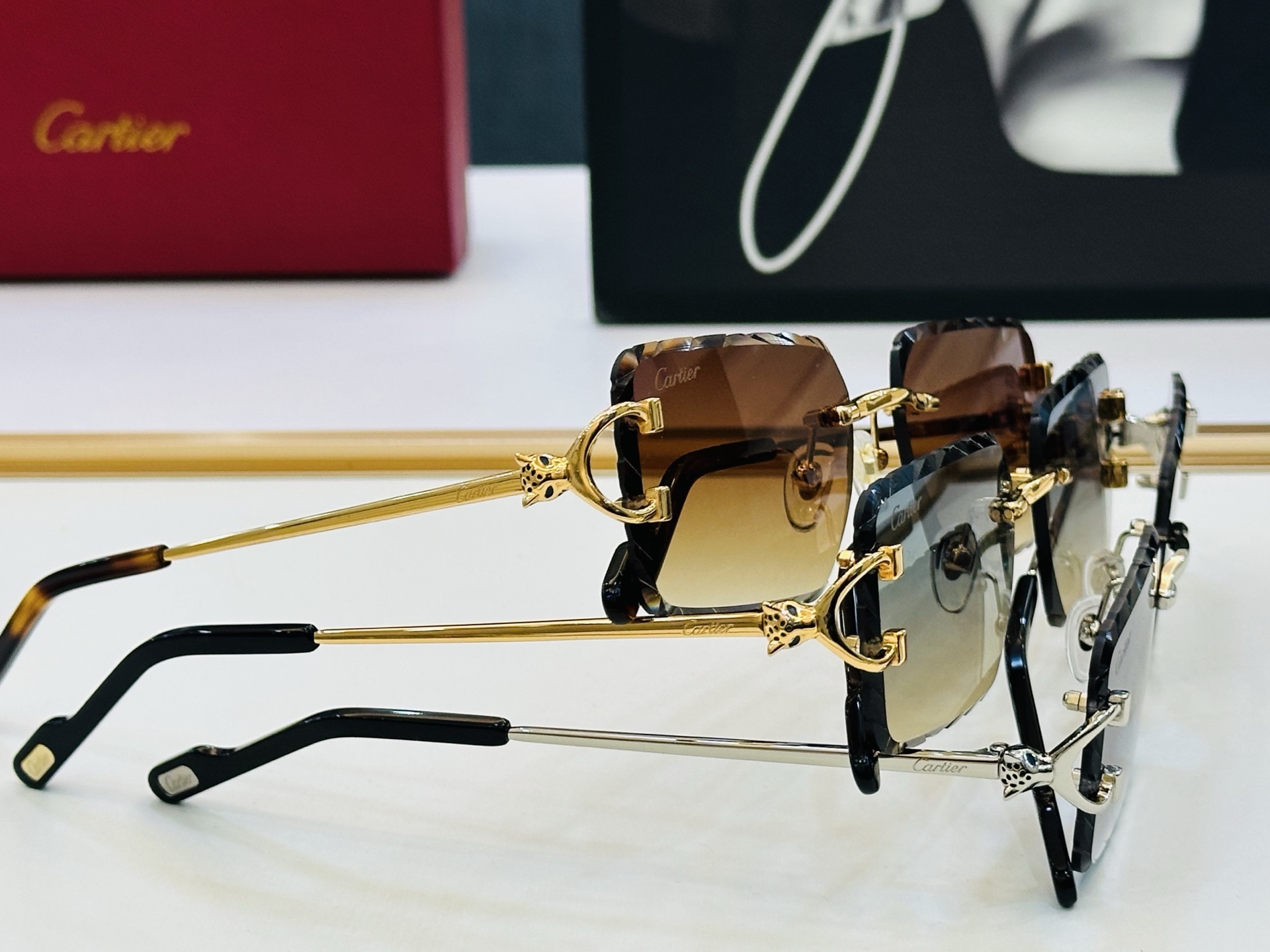 Cartie* 卡家 CT0758S 太阳镜 Size：55口17-140工艺精湛气质十足！bm男女同款