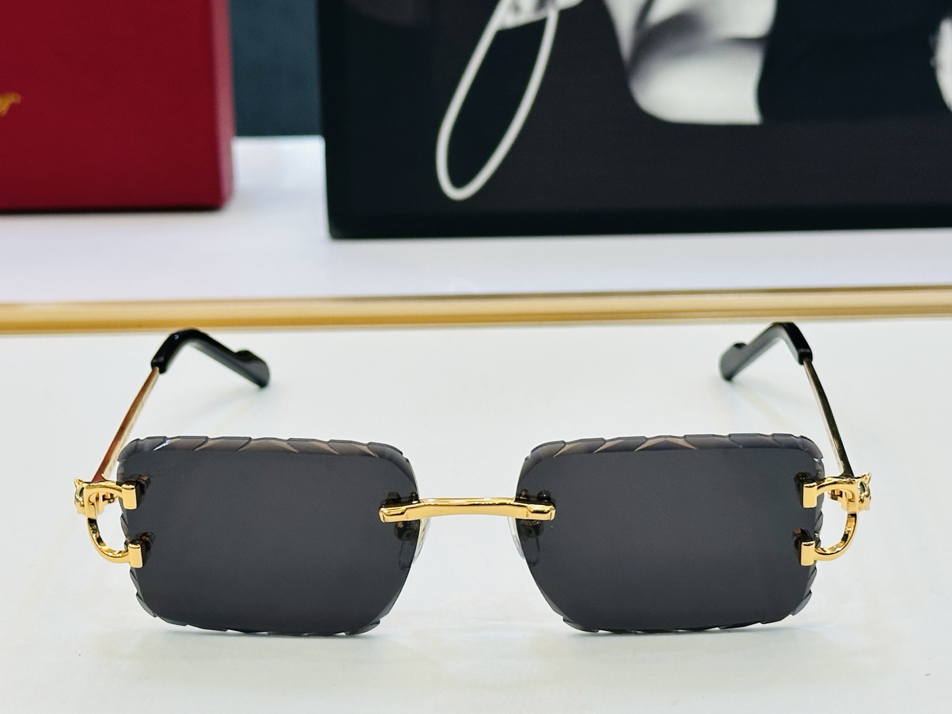 Cartie* 卡家 CT0758S 太阳镜 Size：55口17-140工艺精湛气质十足！bm男女同款