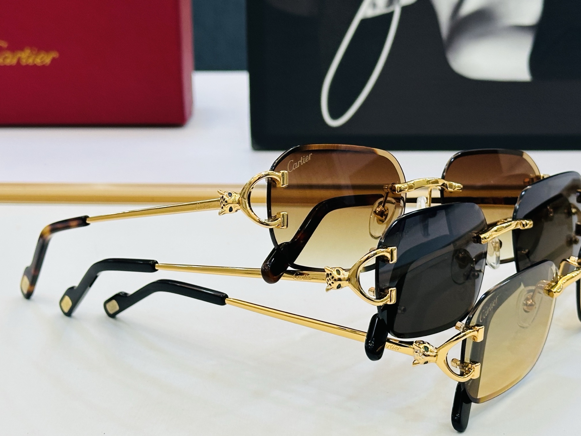 Cartie* 卡家 CT0759S 太阳镜 Size：55口17-140工艺精湛气质十足！bm男女同款