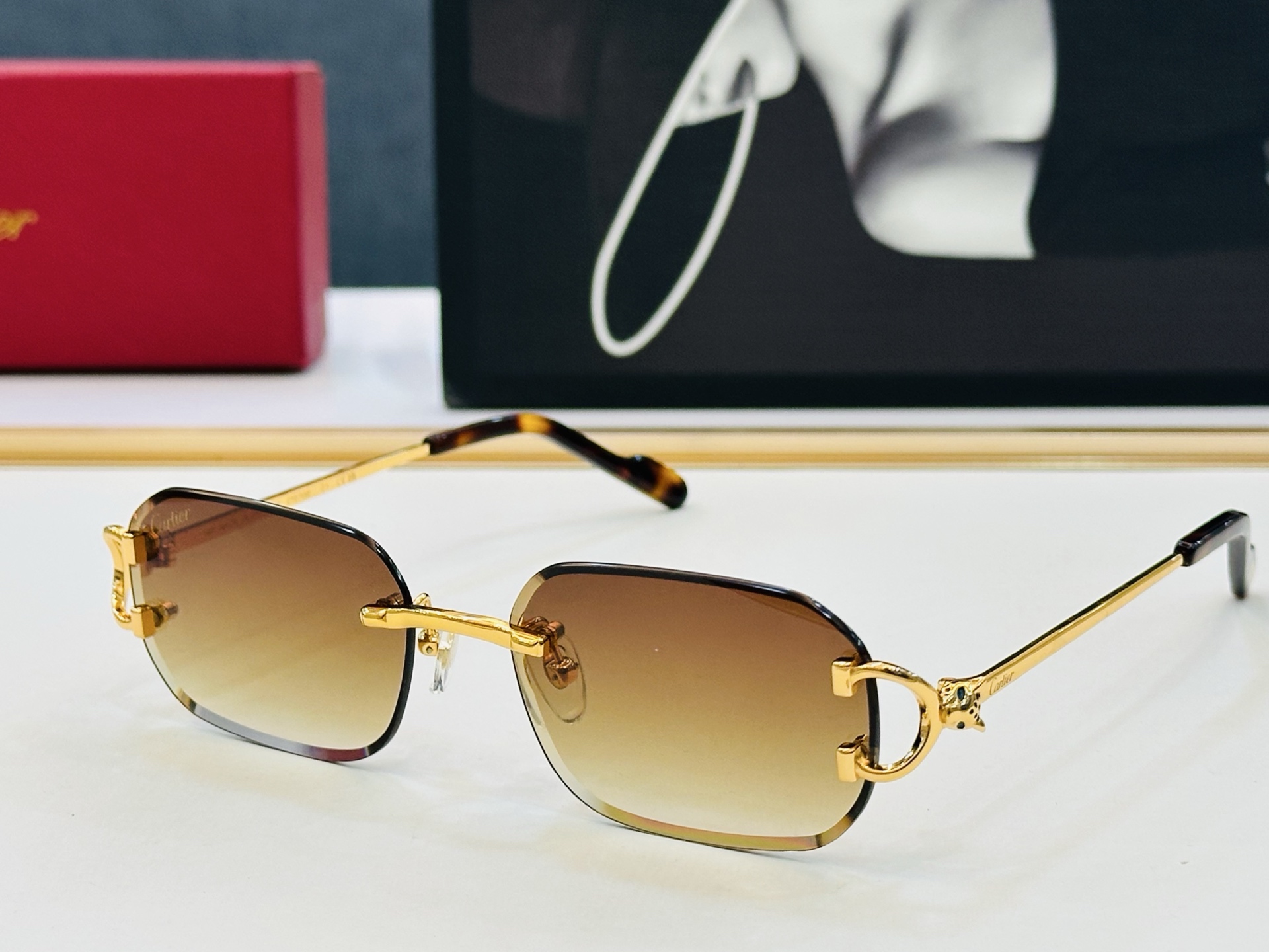Cartie* 卡家 CT0759S 太阳镜 Size：55口17-140工艺精湛气质十足！bm男女同款