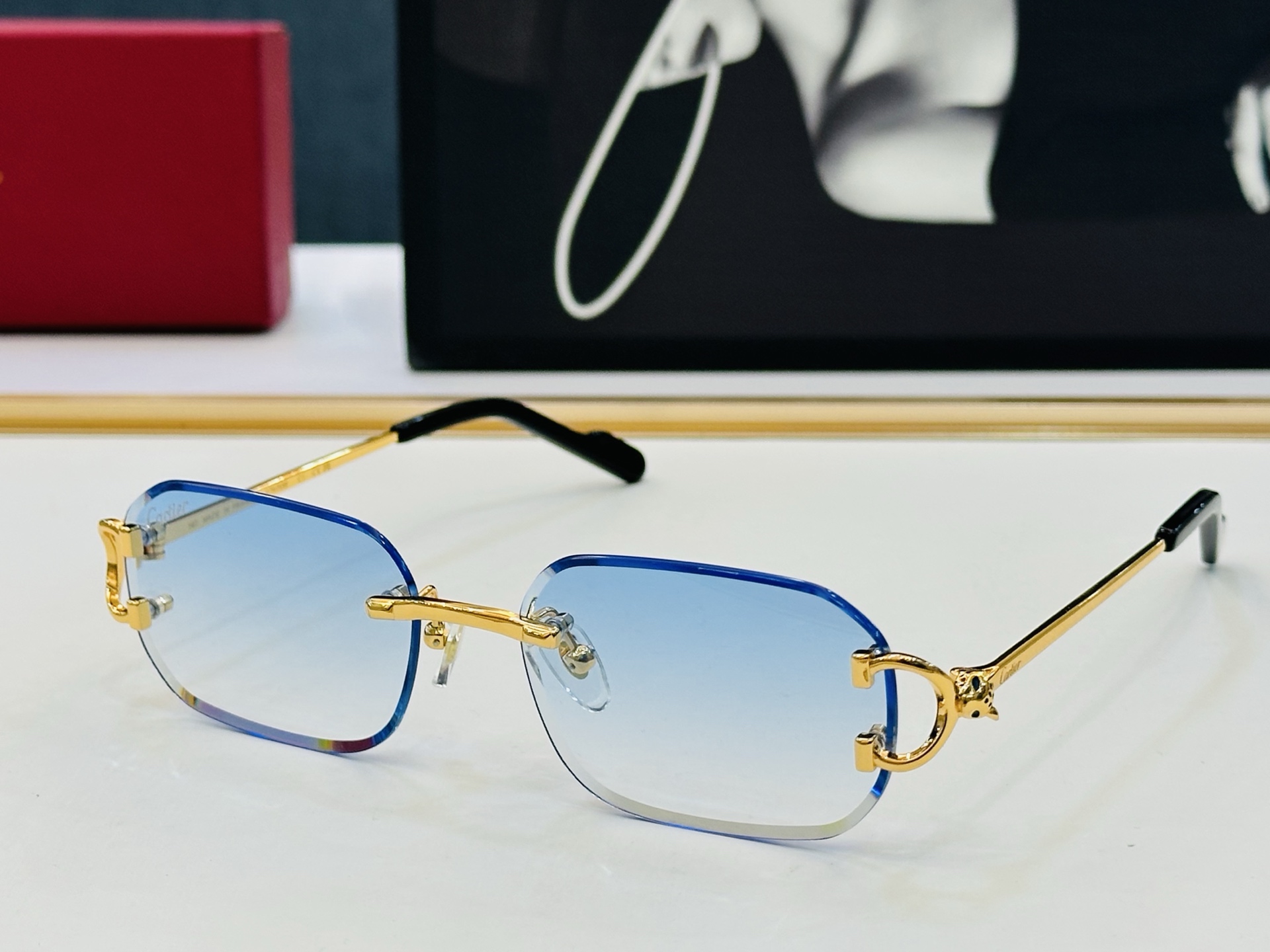 Cartie* 卡家 CT0759S 太阳镜 Size：55口17-140工艺精湛气质十足！bm男女同款