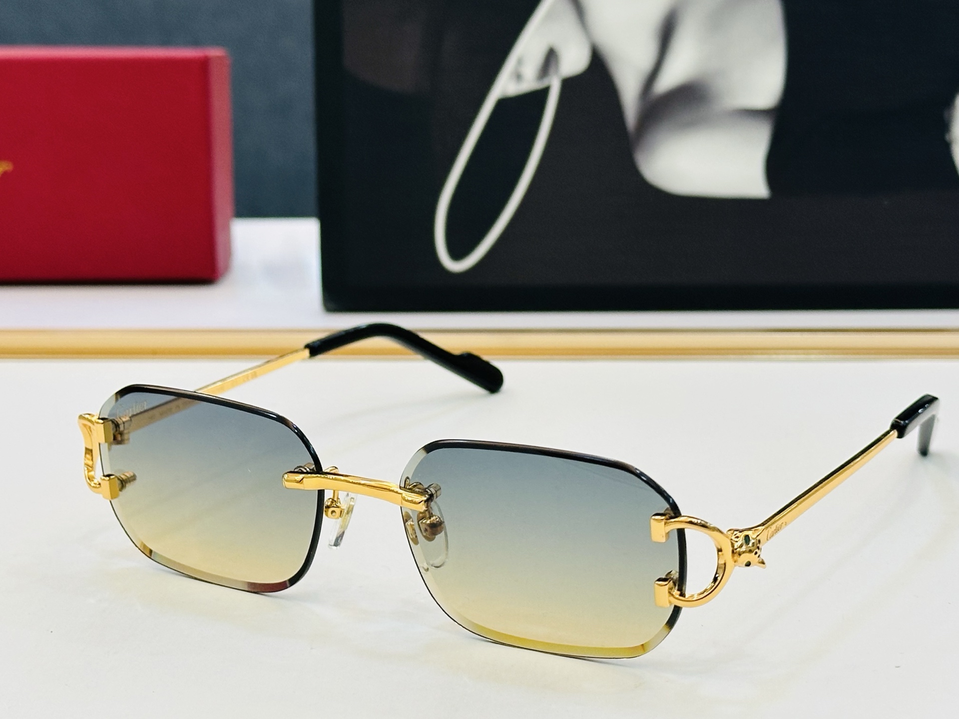 Cartie* 卡家 CT0759S 太阳镜 Size：55口17-140工艺精湛气质十足！bm男女同款