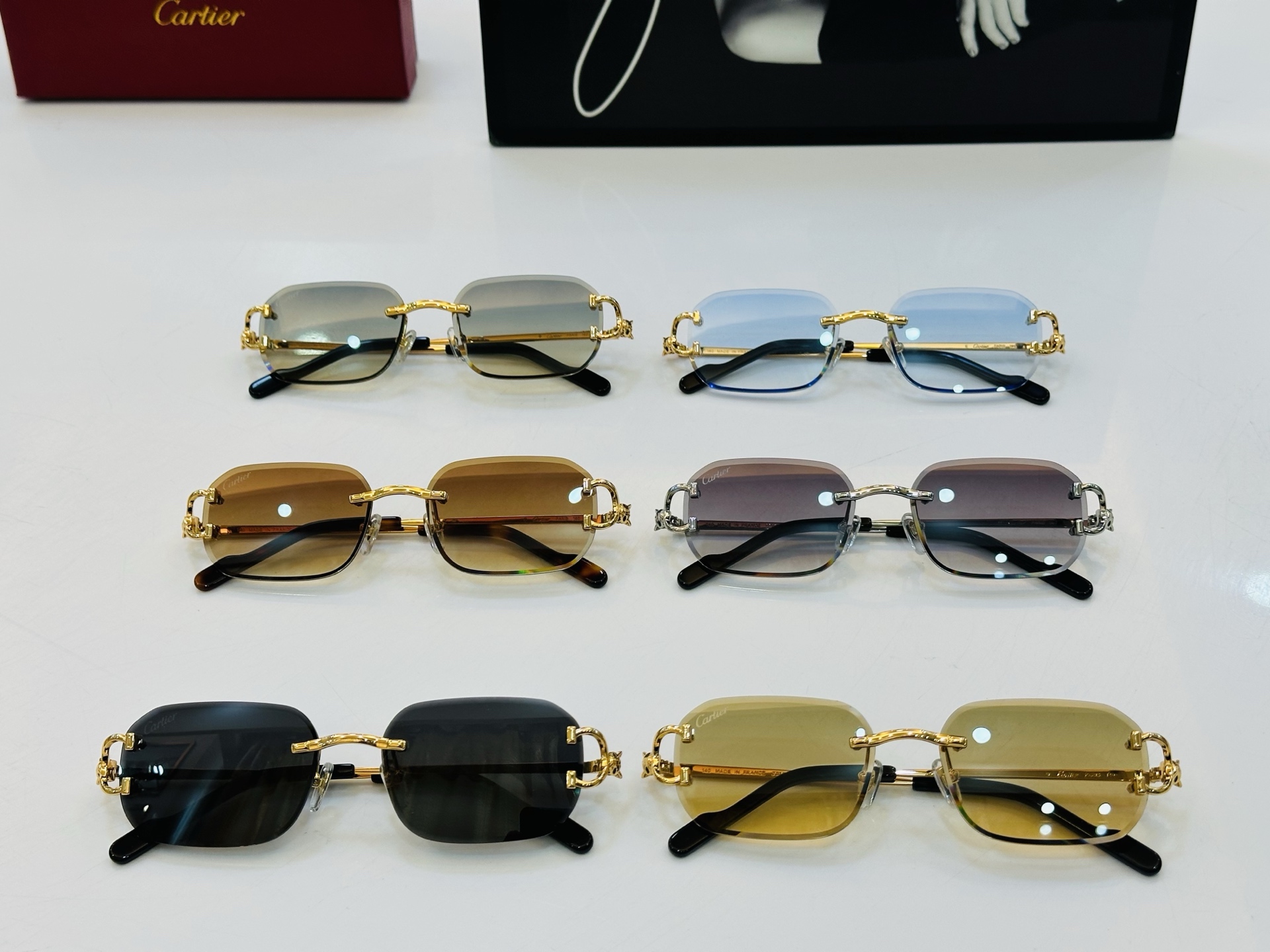 Cartie* 卡家 CT0759S 太阳镜 Size：55口17-140工艺精湛气质十足！bm男女同款