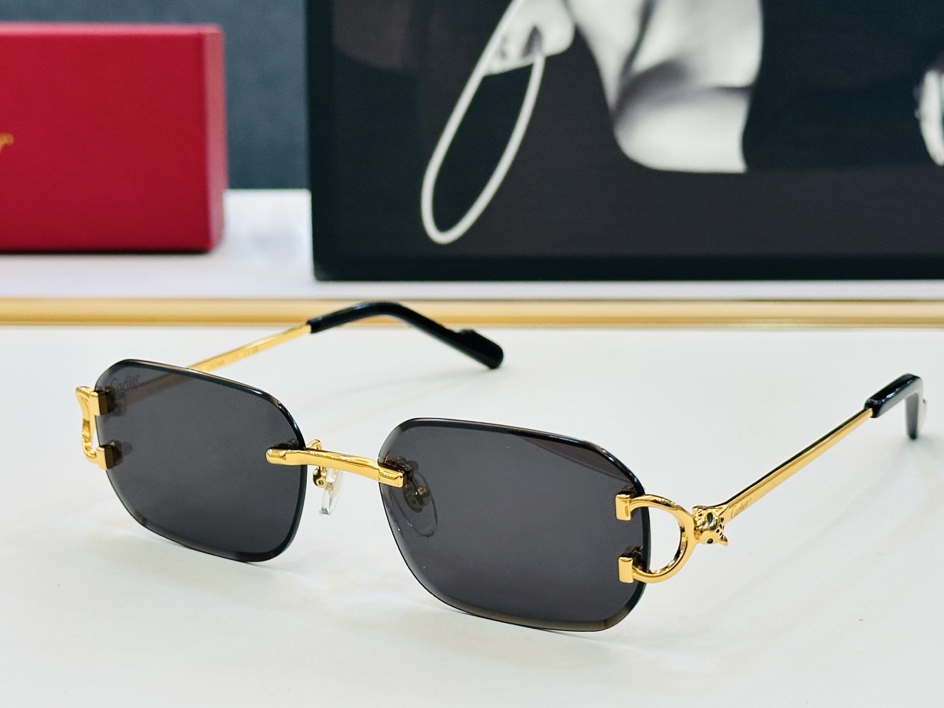 Cartie* 卡家 CT0759S 太阳镜 Size：55口17-140工艺精湛气质十足！bm男女同款