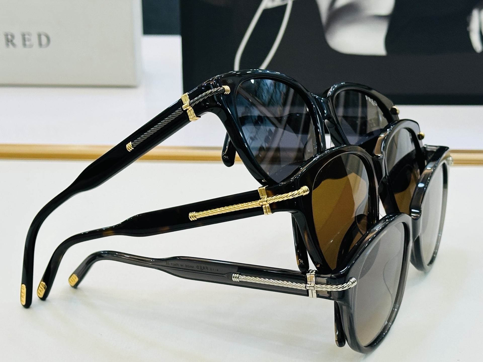 🔺FRED🔻法兰 FG40077 Size：54口19-145 醒目品牌logo扣扣 🔝🔝b上脸超美 太