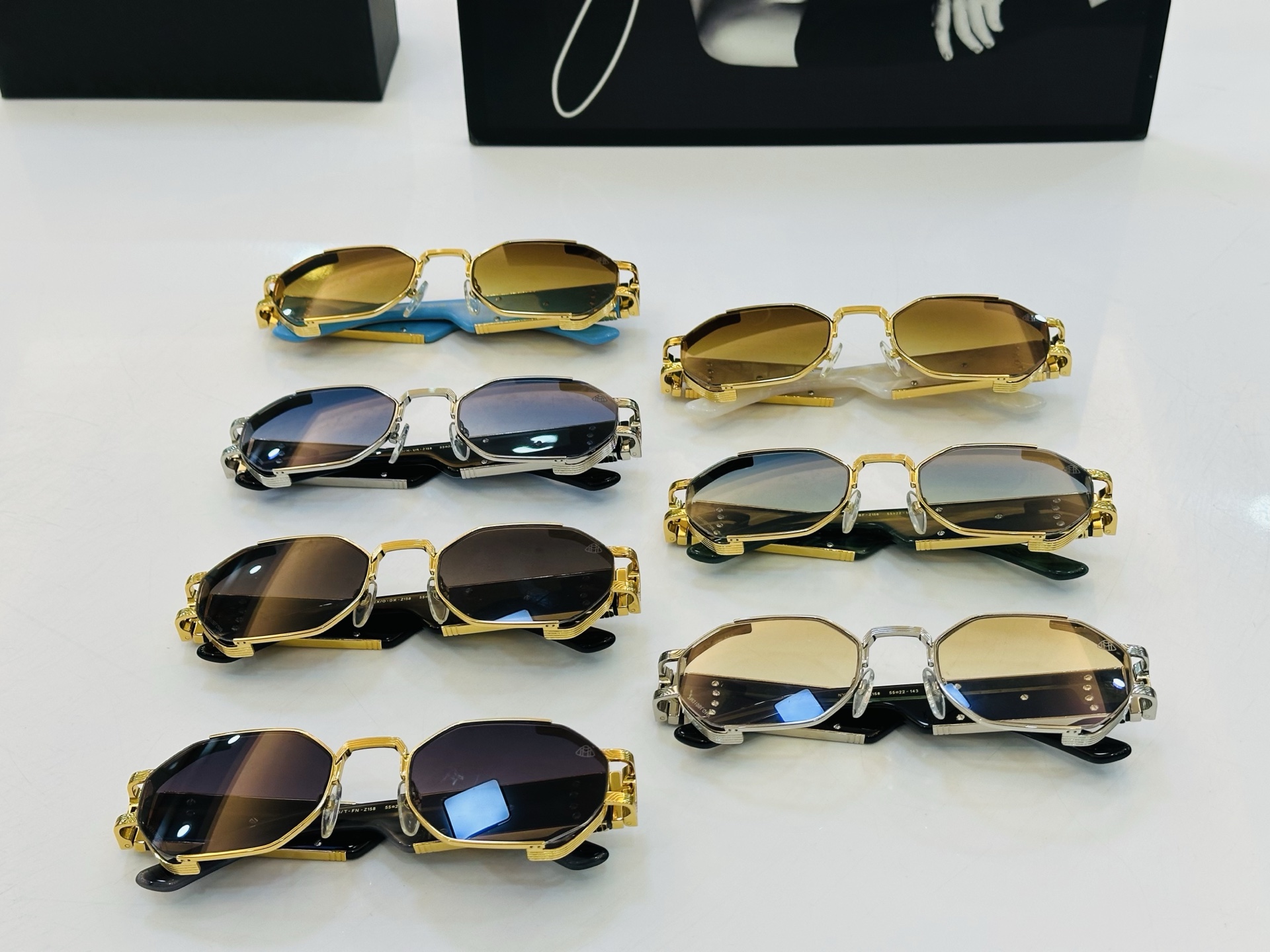 高品质 迈巴赫 🎉🎉做工精美💕💕MAYBAC*H Z158 Size：55口22-143 质感十足 b👍