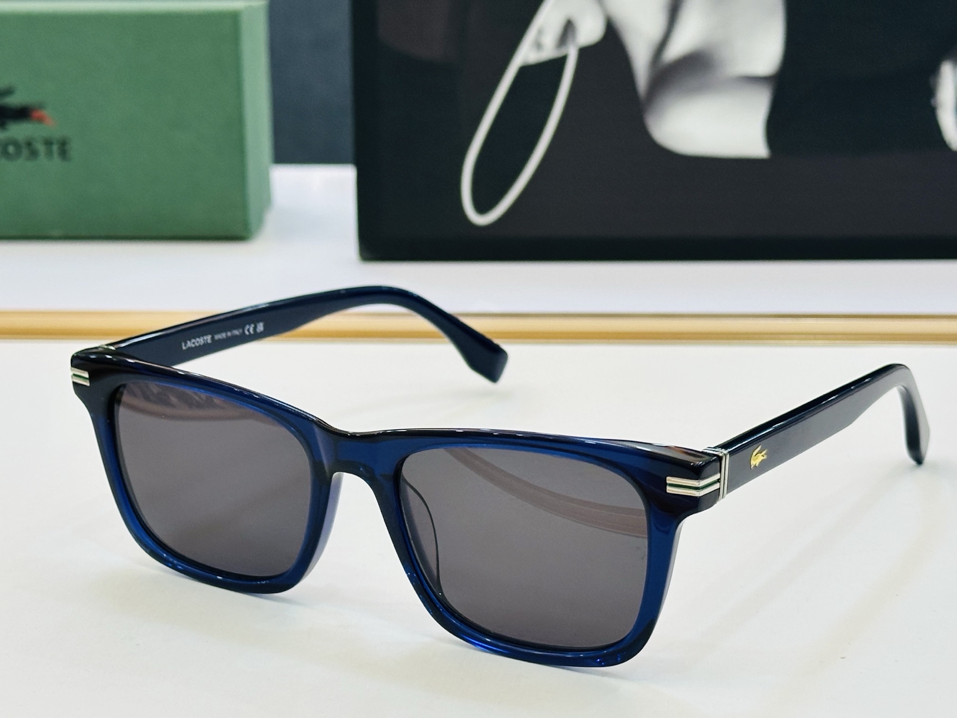 🆕 鳄鱼 LACOSTE 最新款L6050 Size：54口19-145 💫💫时尚舒适 💍Z超轻 太阳镜