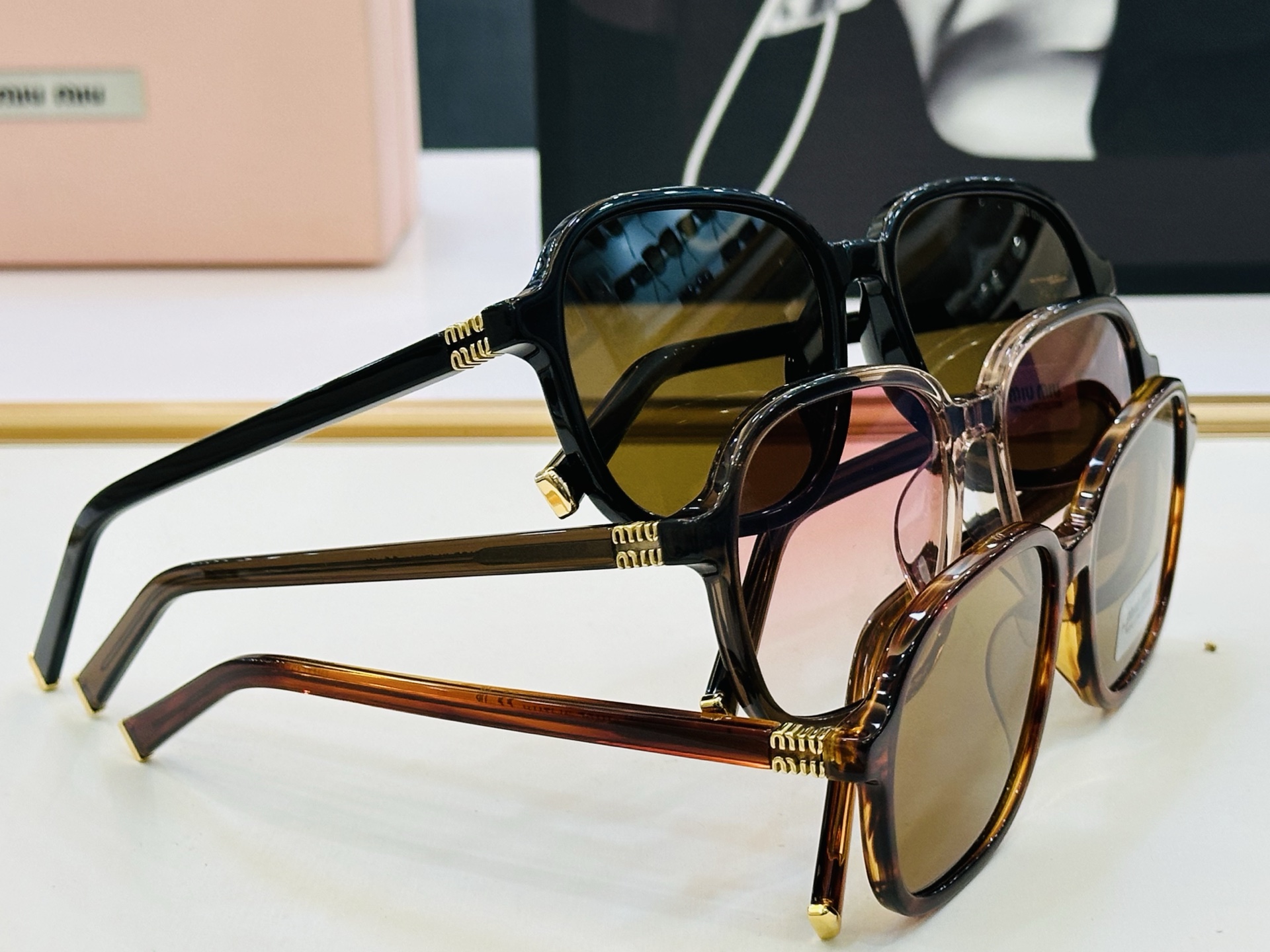 ❤️❤️🆕 谬家 MU B01S Size：55口18-145 [玫瑰]得意]微笑] 一 独具品质