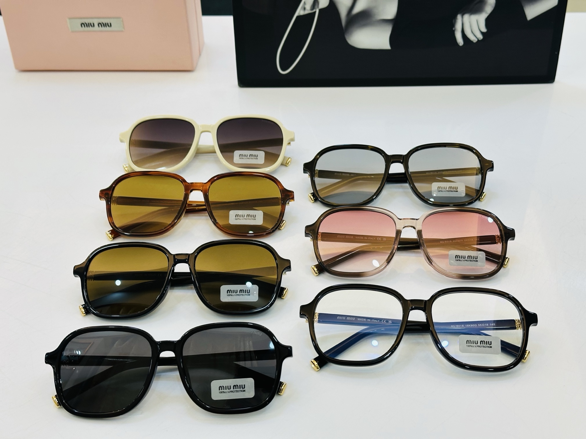 ❤️❤️🆕 谬家 MU B01S Size：55口18-145 [玫瑰]得意]微笑] 一 独具品质