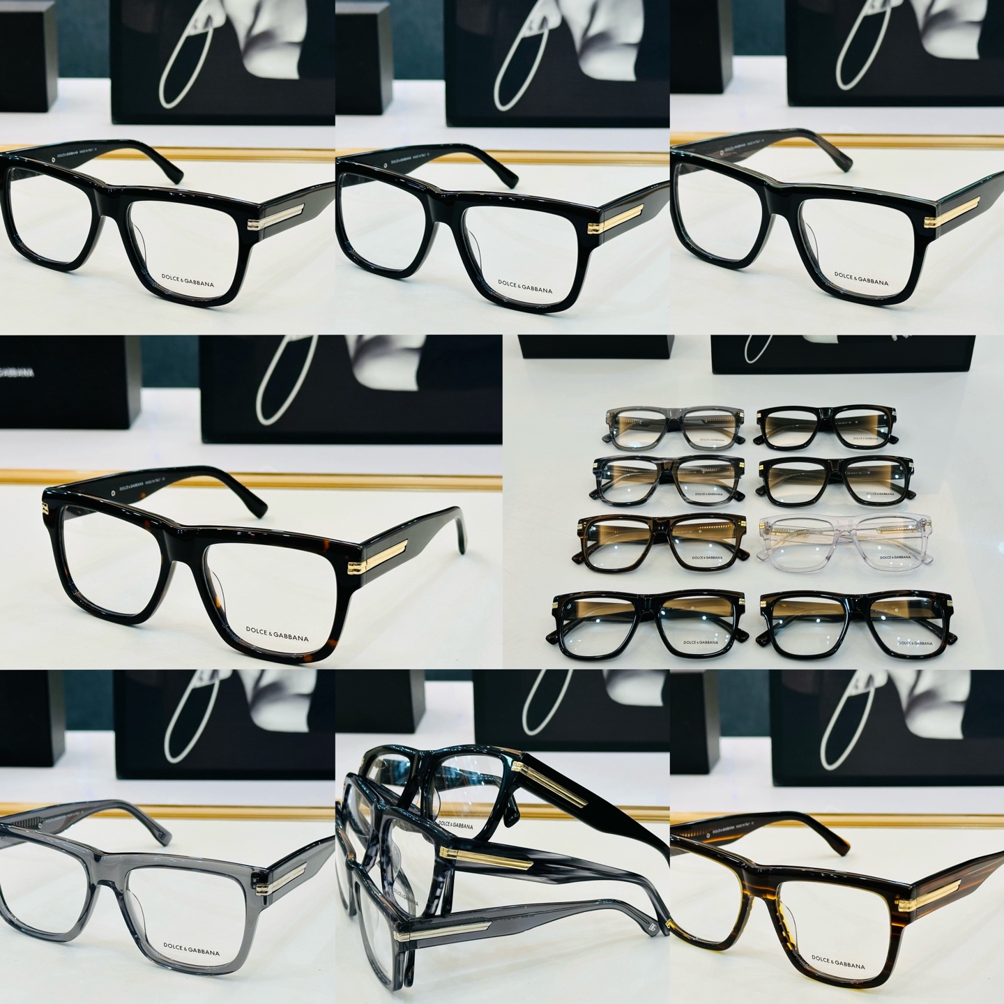 DOLCE&GABBANA* 杜家 DG3408 近视眼镜架 size：54口17-145 质量杠杠的 