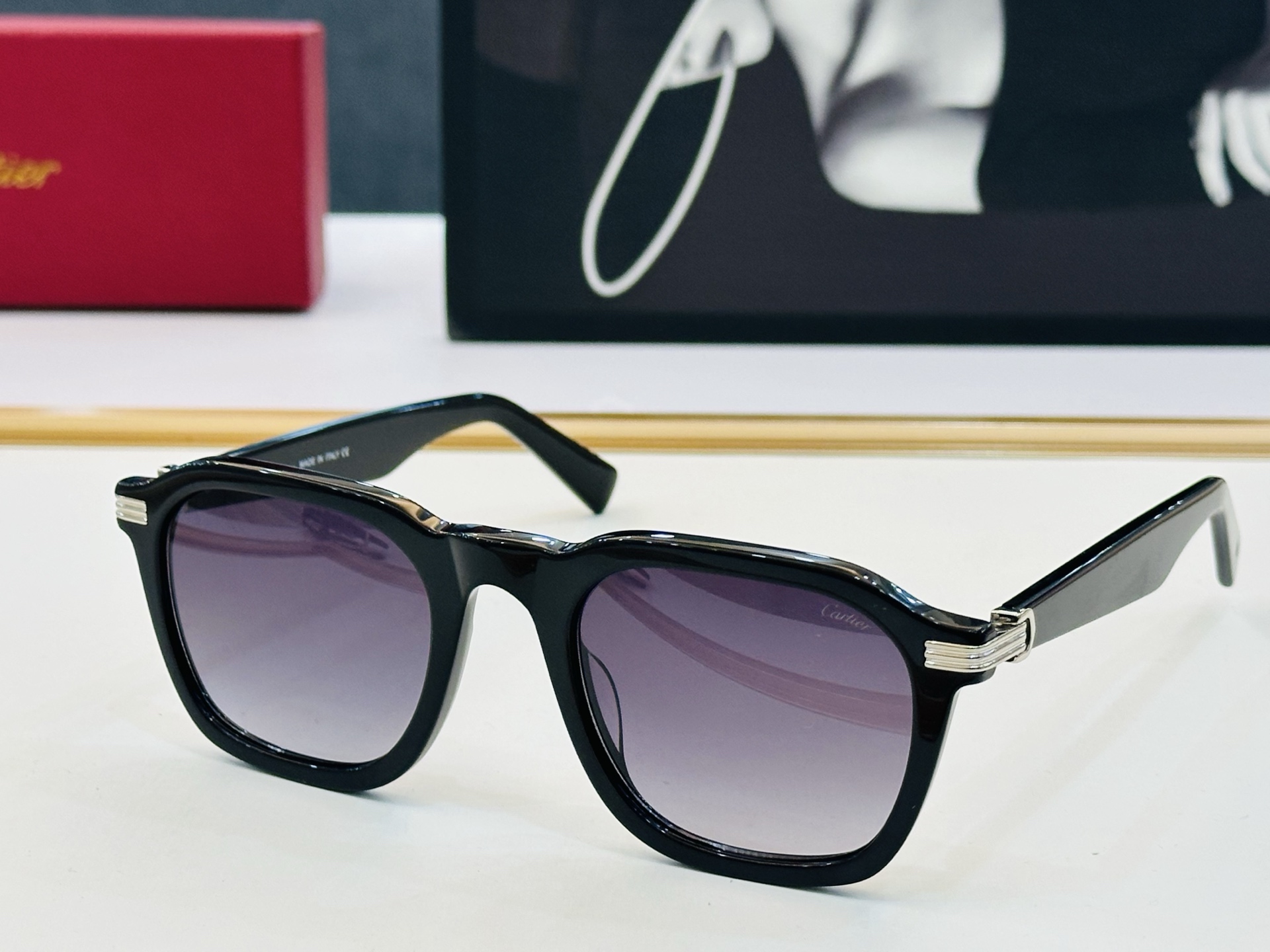 Cartie* 卡家 太阳镜 CT0421 Size：53口23-143 电镀工艺精湛气质十足！L太阳镜