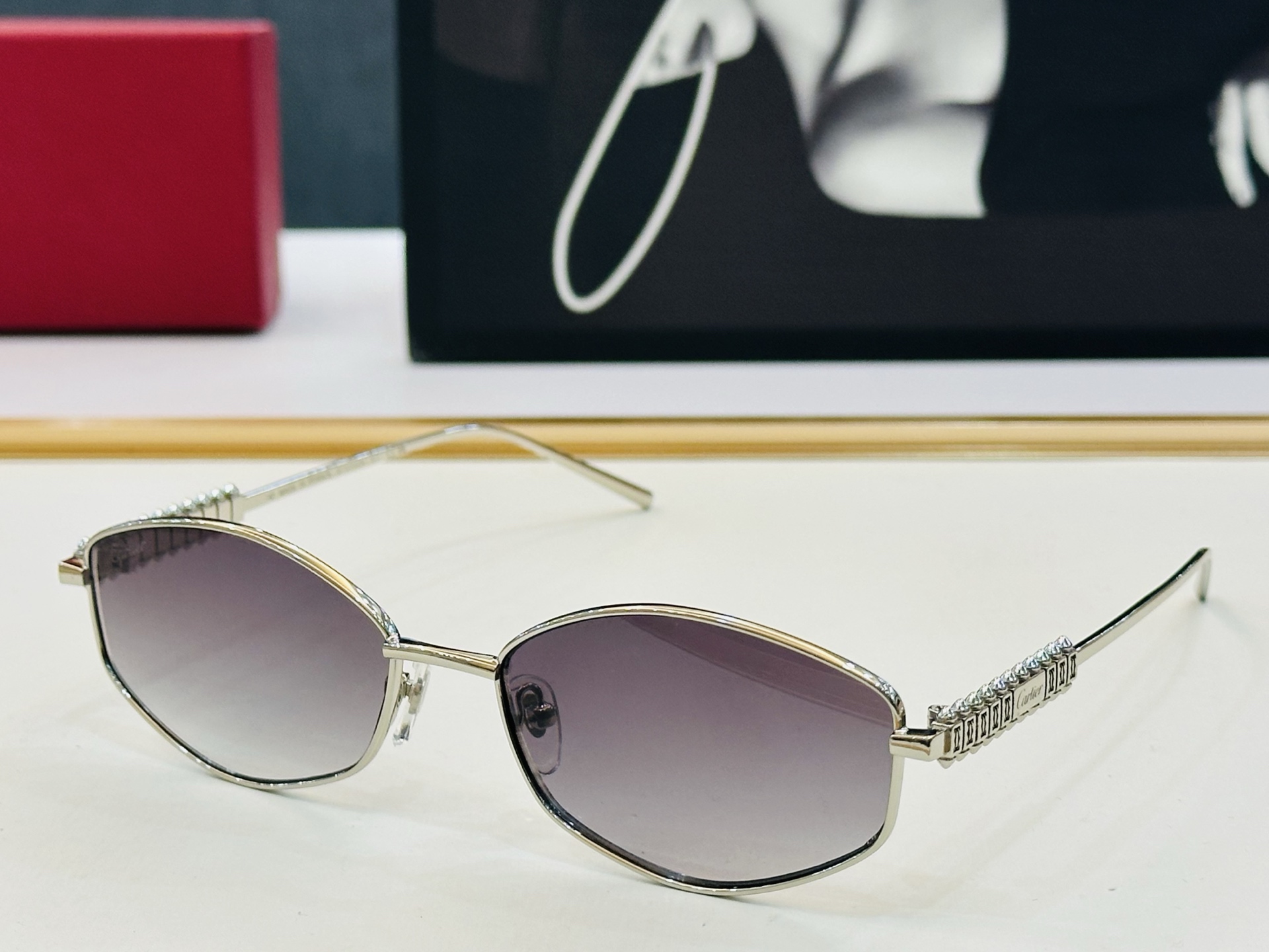 🆕 原版Cartie* 卡家 太阳镜 CT0740S Size：57口17-145 电镀工艺精湛大牌品 