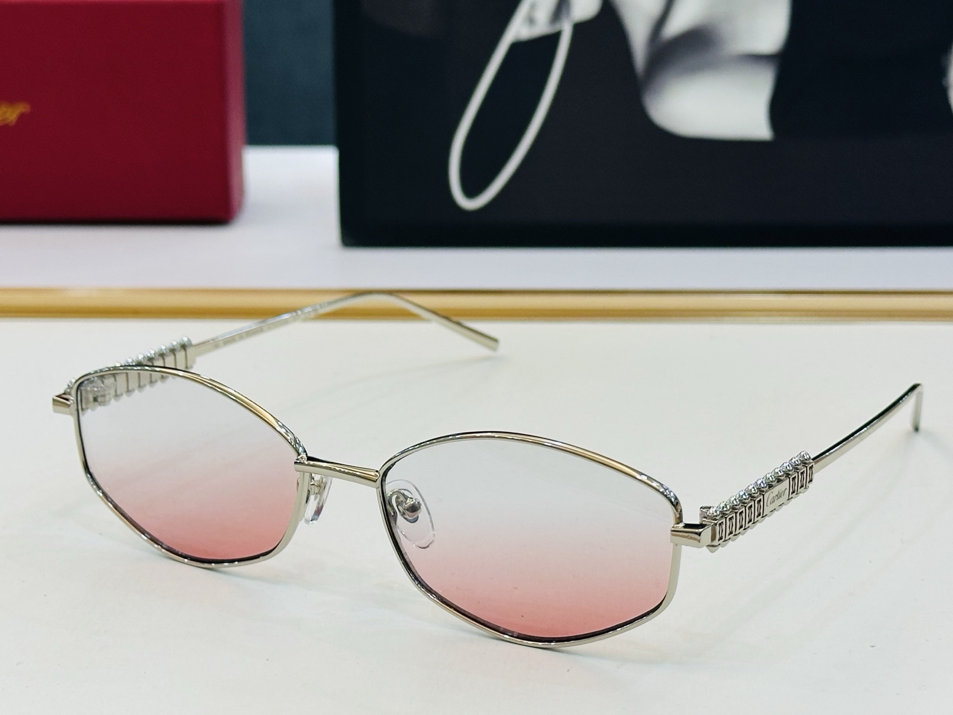 🆕 原版Cartie* 卡家 太阳镜 CT0740S Size：57口17-145 电镀工艺精湛大牌品 