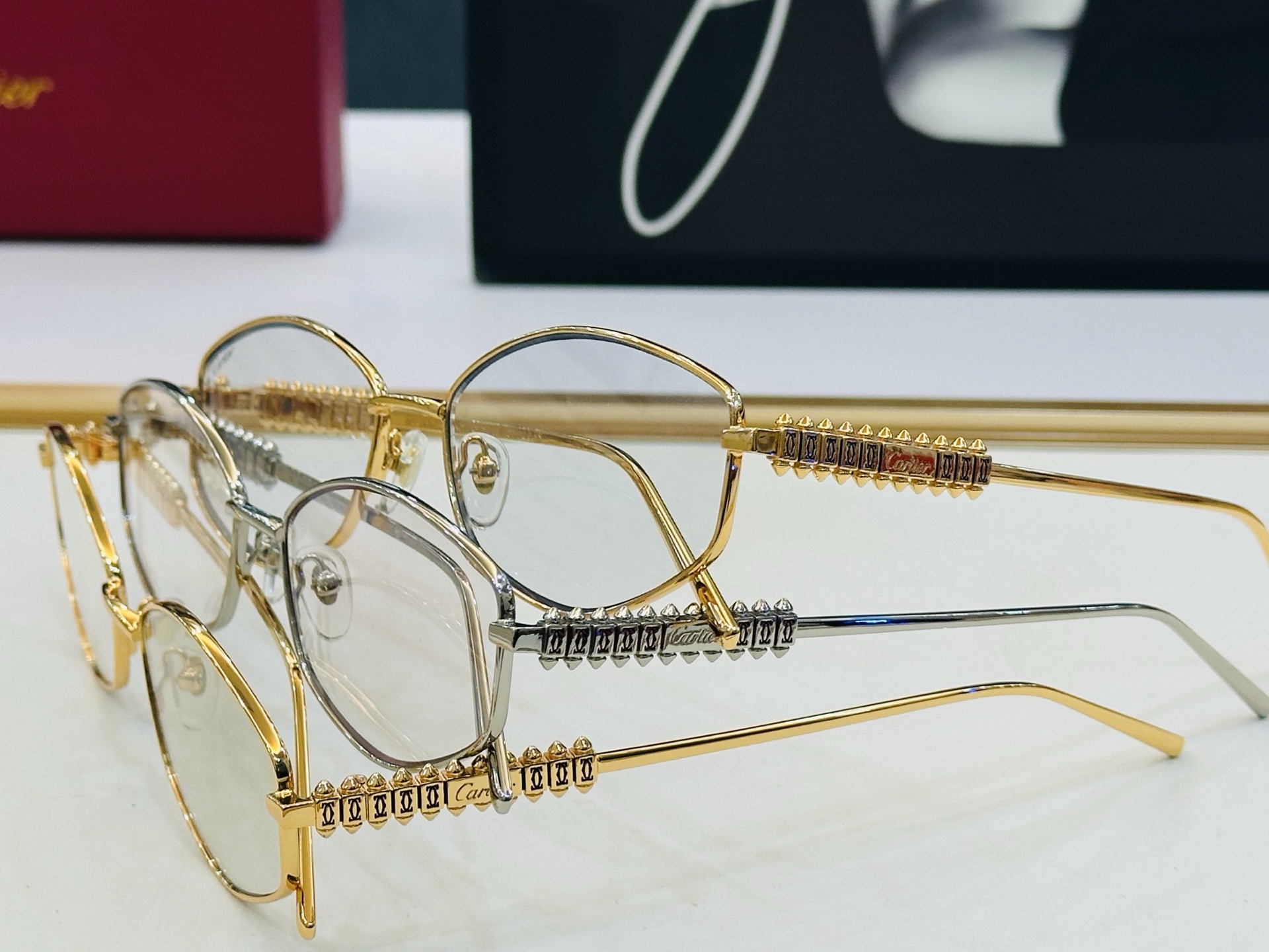 🆕 原版Cartie* 卡家 太阳镜 CT0740S Size：57口17-145 电镀工艺精湛大牌品 