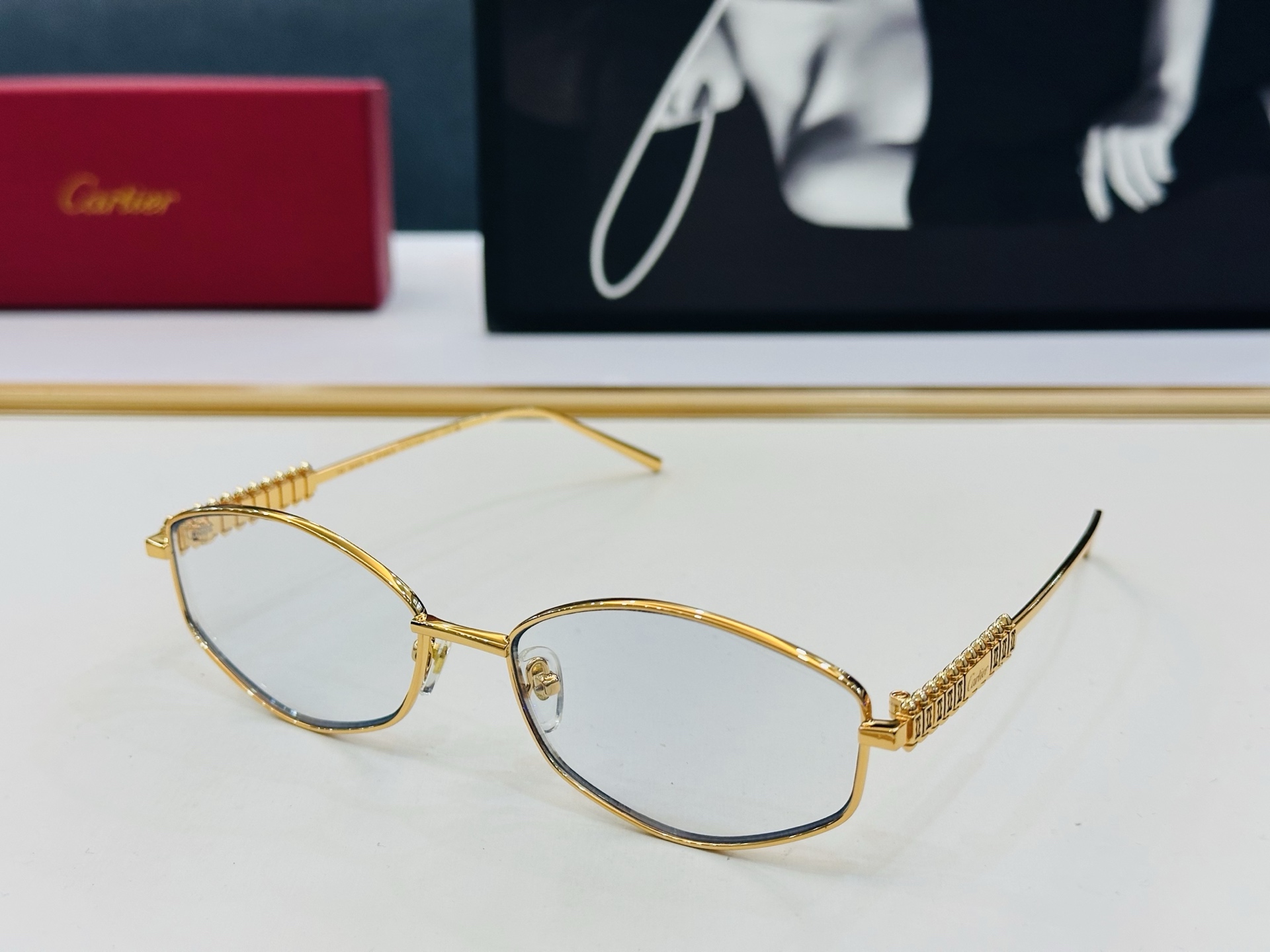 🆕 原版Cartie* 卡家 太阳镜 CT0740S Size：57口17-145 电镀工艺精湛大牌品 