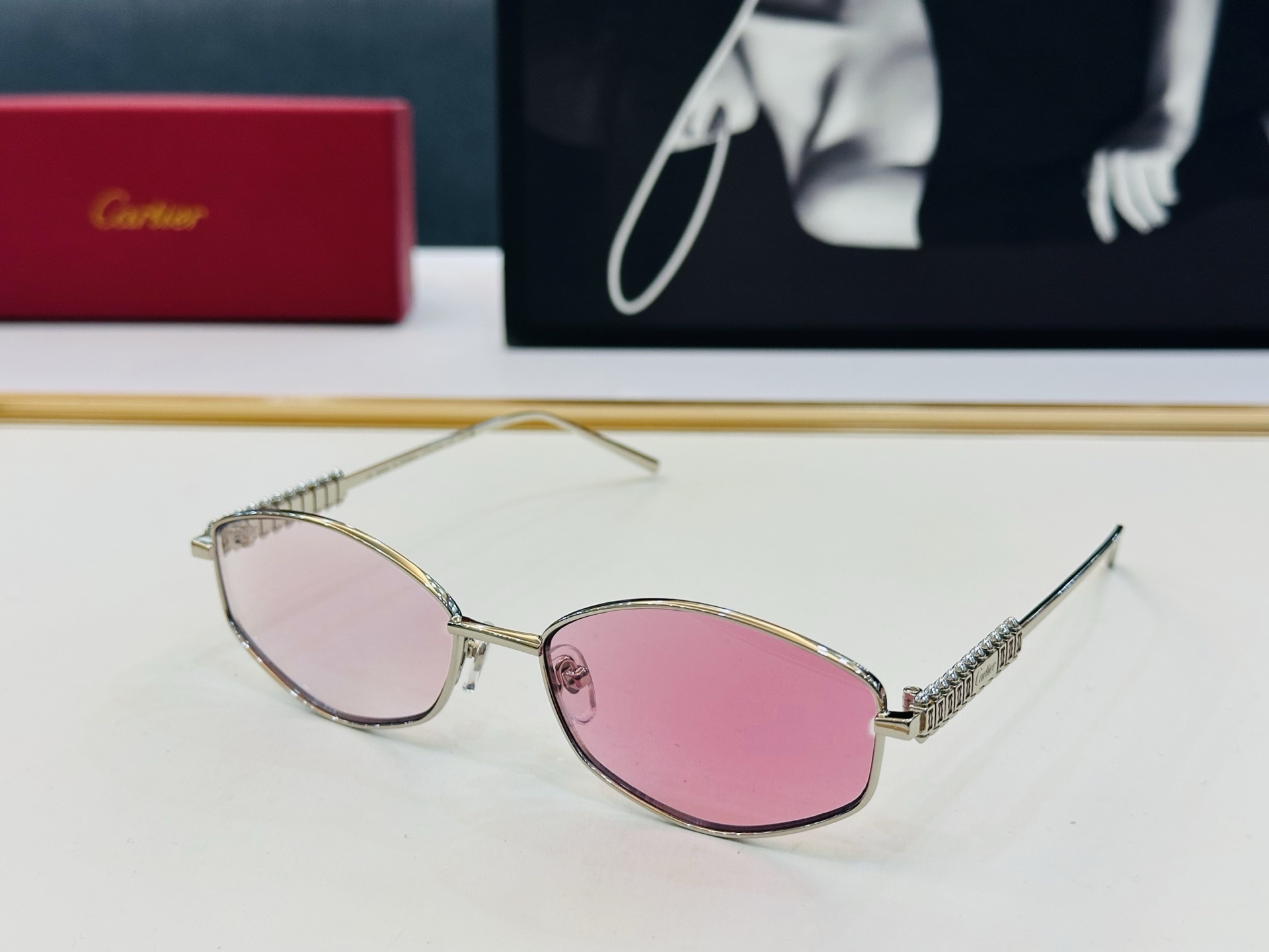 🆕 原版Cartie* 卡家 太阳镜 CT0740S Size：57口17-145 电镀工艺精湛大牌品 