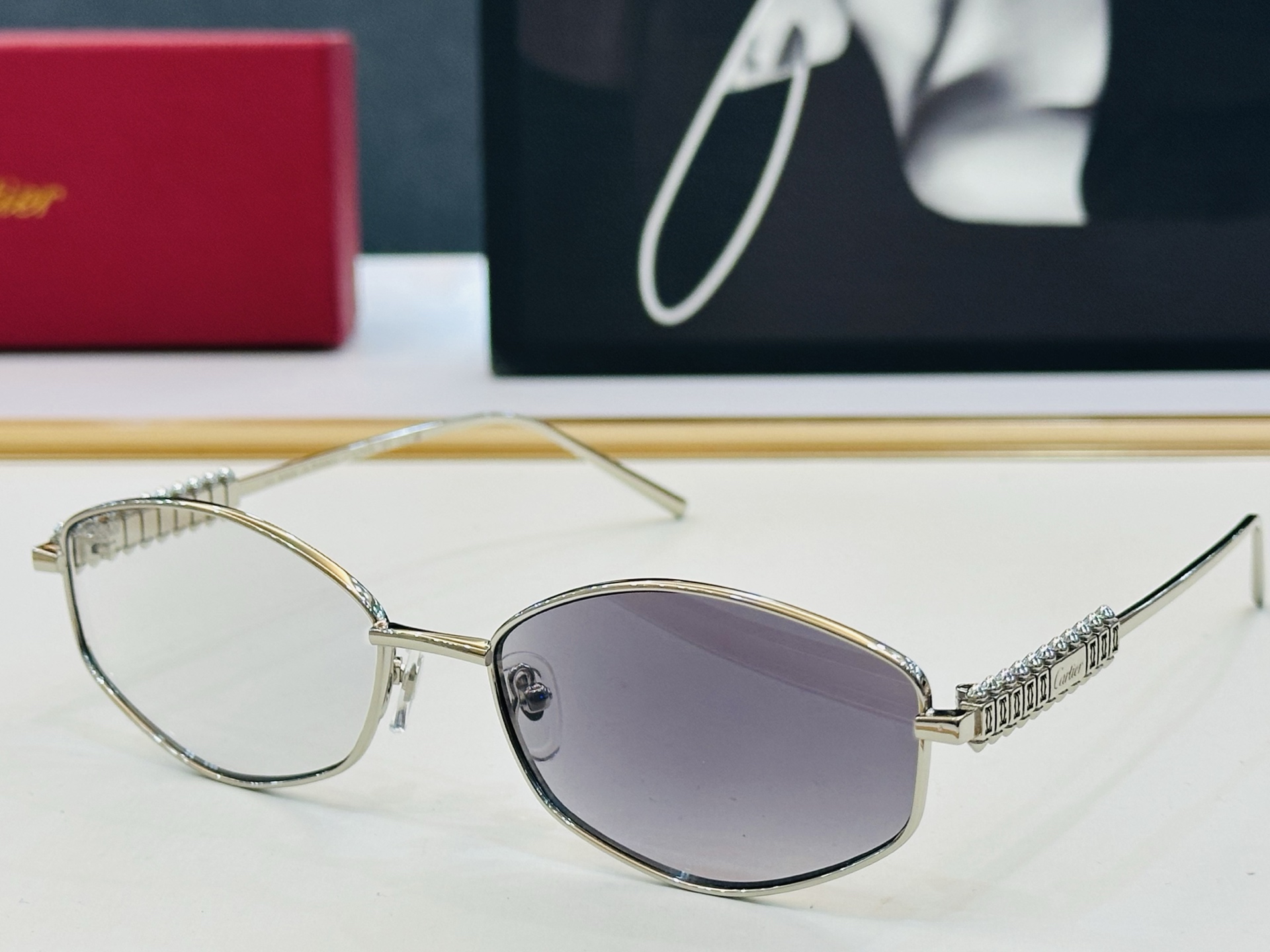 🆕 原版Cartie* 卡家 太阳镜 CT0740S Size：57口17-145 电镀工艺精湛大牌品 