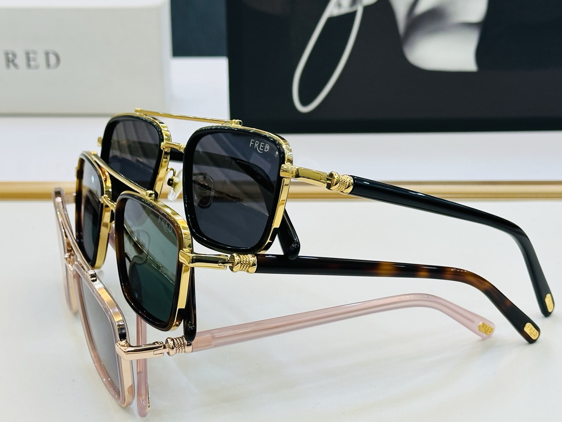 🔺FRED🔻法兰 FG58018U Size：54口19-145 醒目品牌logo扣扣 🔝🔝b上脸超美 