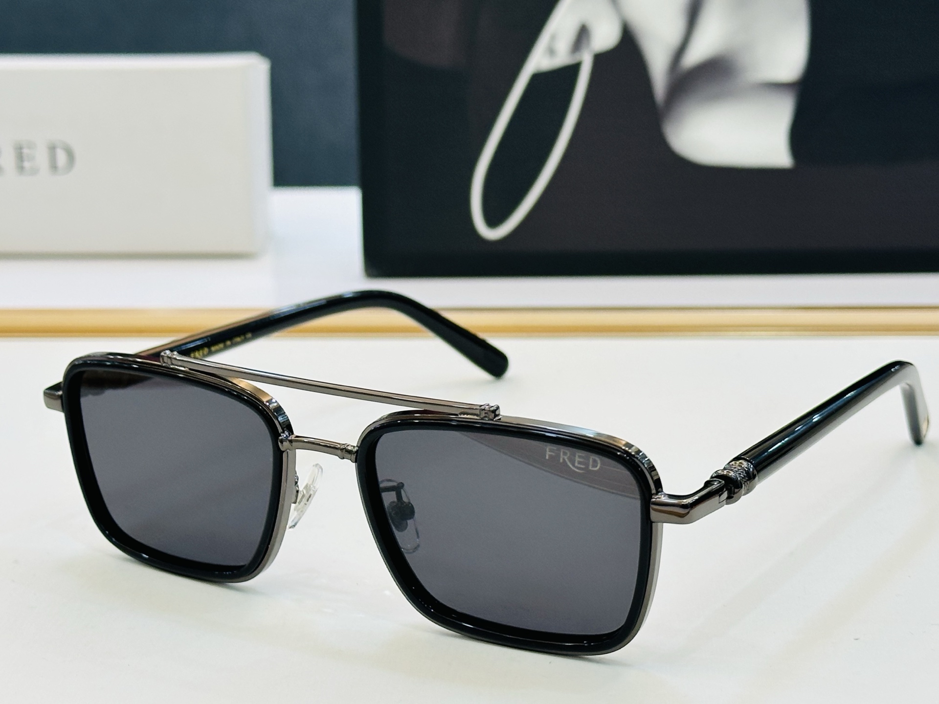 🔺FRED🔻法兰 FG58018U Size：54口19-145 醒目品牌logo扣扣 🔝🔝b上脸超美 