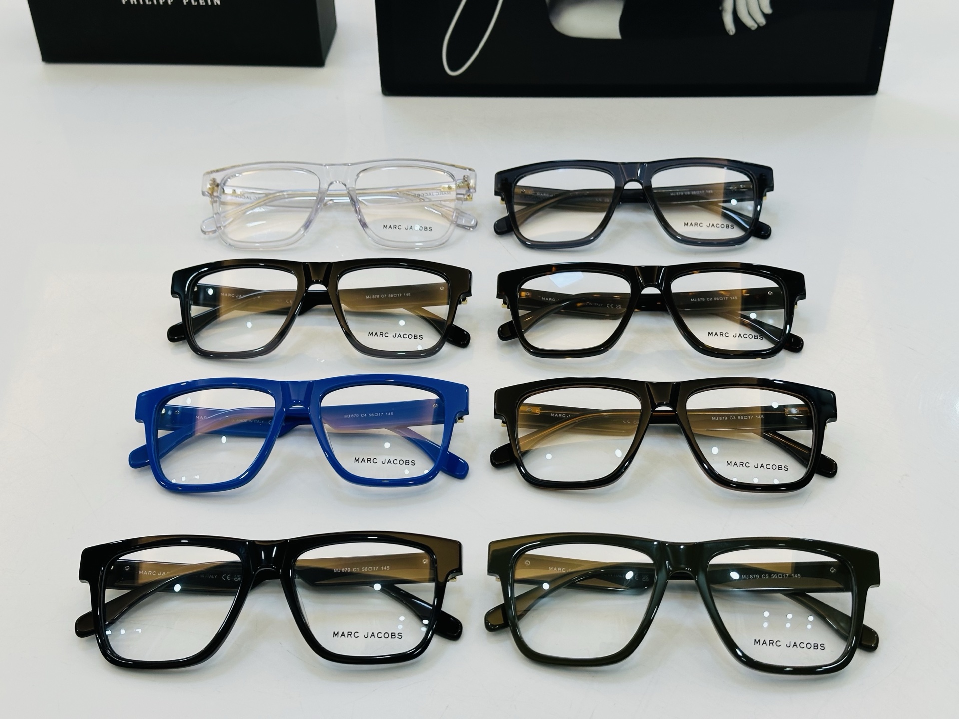 Marc jacobs 马杰家 MJ879 Size：56口17-145 采用今年流行的板材 Z完美设计