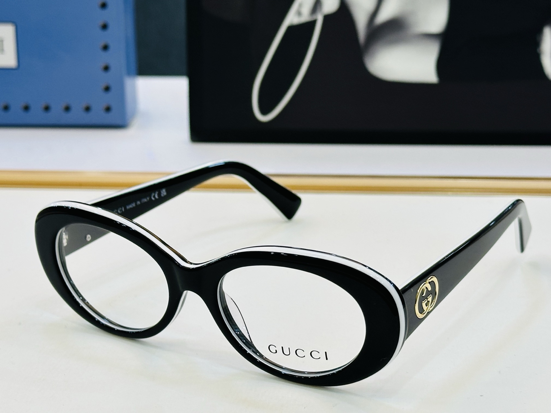 🆕古家 GG1972 Size：51口19-145 🕶🕶💋高品质 Z品质优良 配光镜