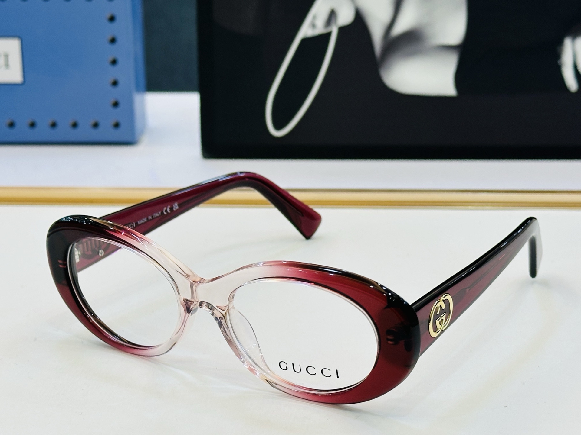 🆕古家 GG1972 Size：51口19-145 🕶🕶💋高品质 Z品质优良 配光镜