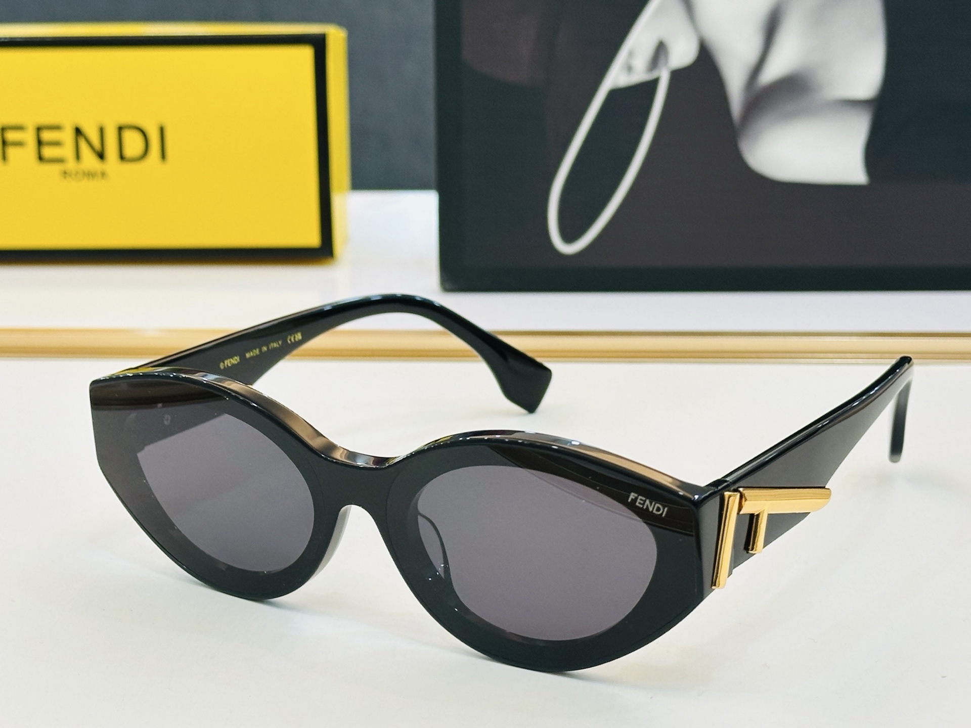 。新款FEND* FOL127 Size：63口15-140 🎁芬家 😀👏时尚经典 D太阳镜