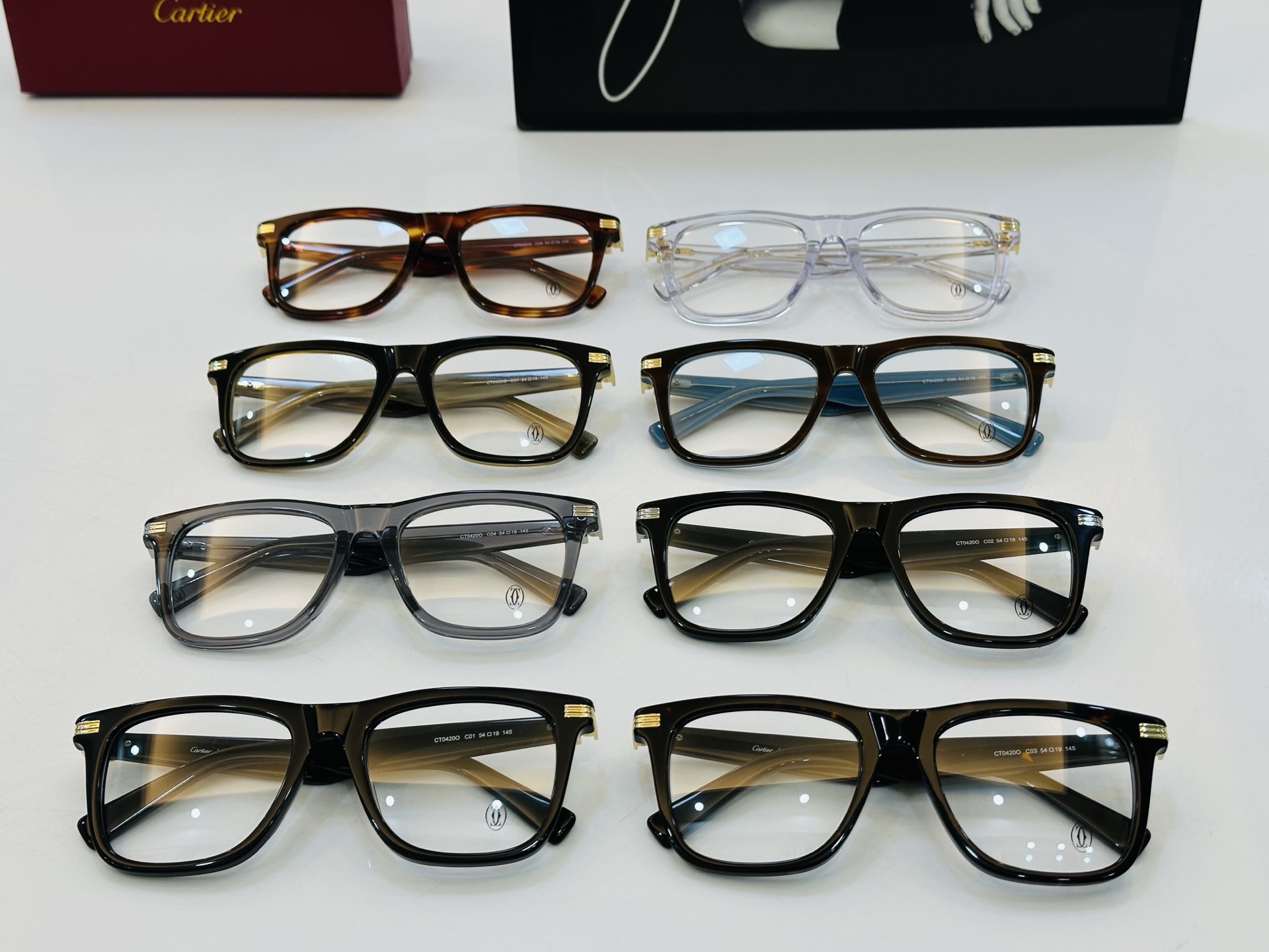 Cartie* 卡家 太阳镜 CT0420 Size：54口19-145 电镀工艺精湛气质十足！L配光架