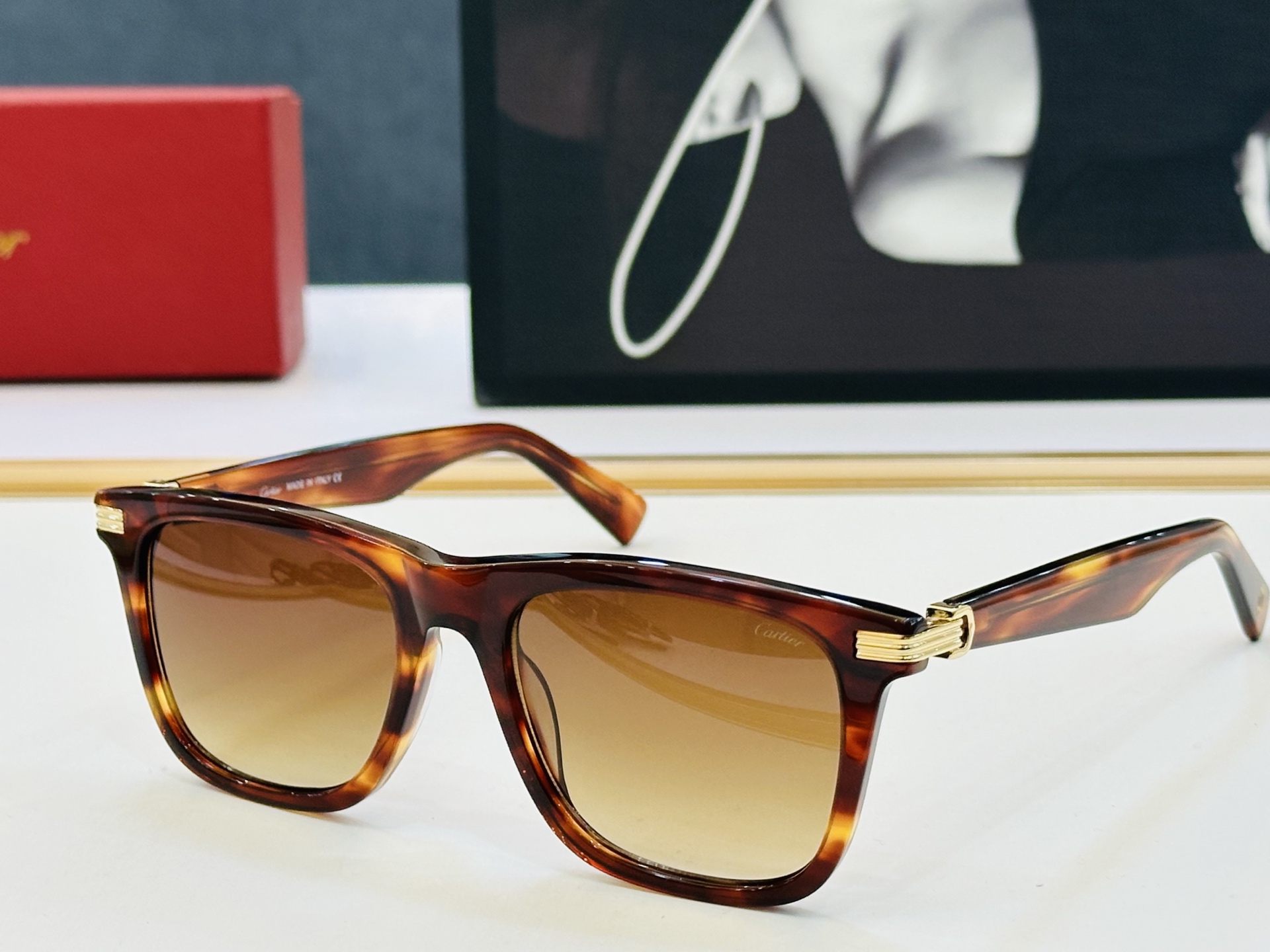 Cartie* 卡家 太阳镜 CT0420 Size：54口19-145 电镀工艺精湛气质十足！L太阳镜
