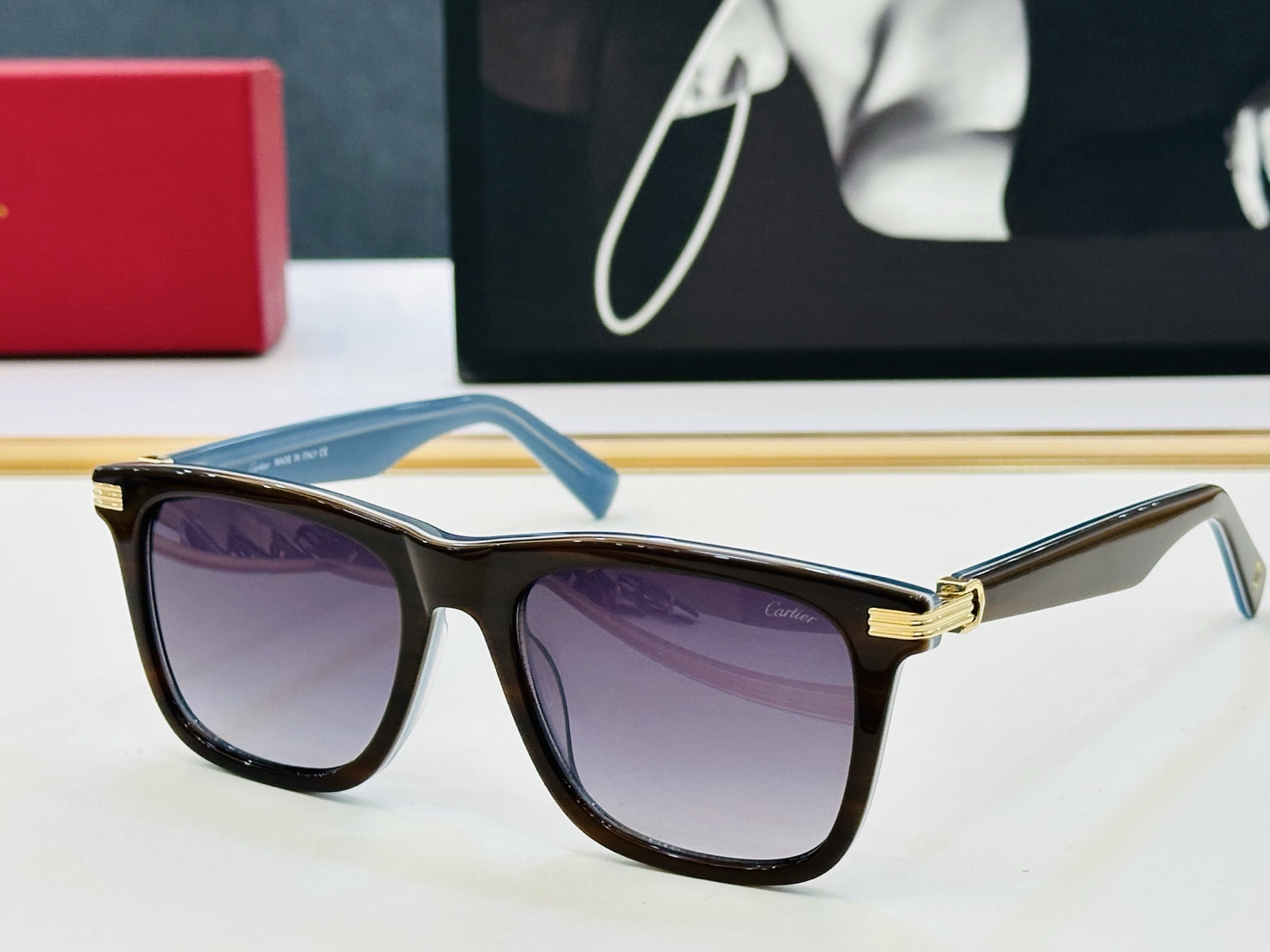 Cartie* 卡家 太阳镜 CT0420 Size：54口19-145 电镀工艺精湛气质十足！L太阳镜