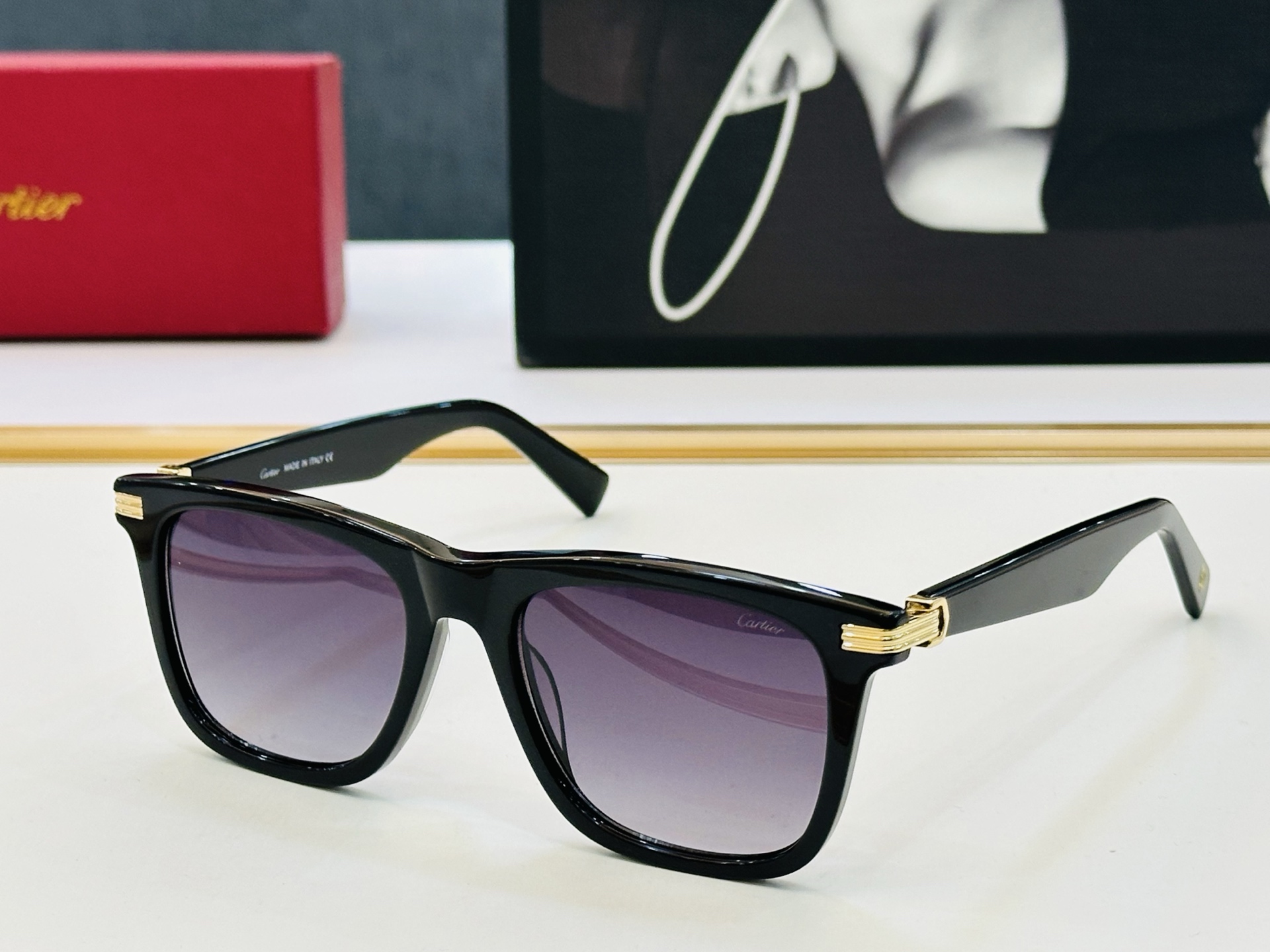 Cartie* 卡家 太阳镜 CT0420 Size：54口19-145 电镀工艺精湛气质十足！L太阳镜