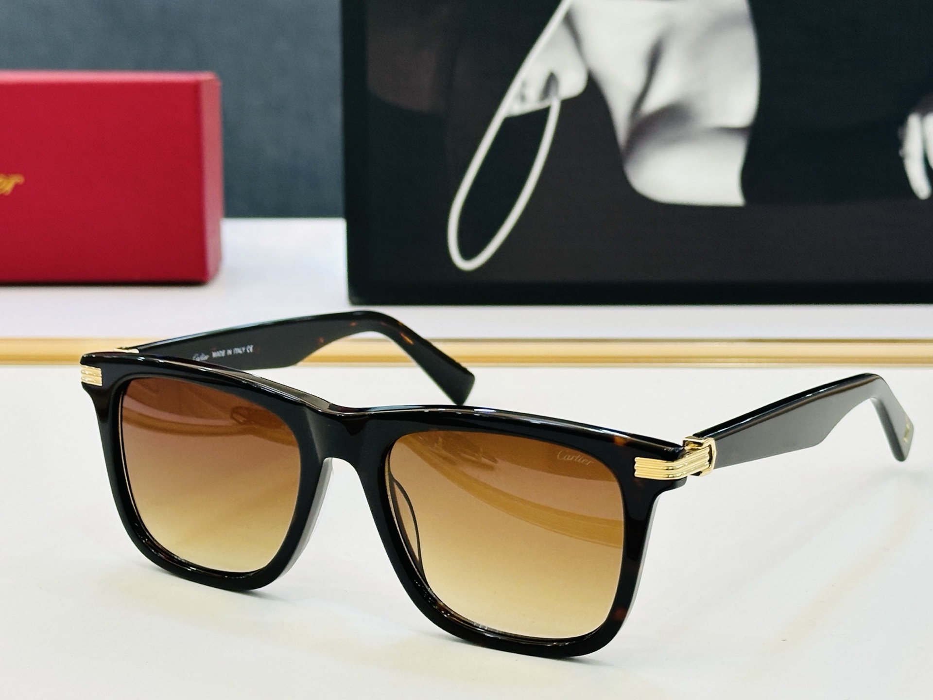 Cartie* 卡家 太阳镜 CT0420 Size：54口19-145 电镀工艺精湛气质十足！L太阳镜