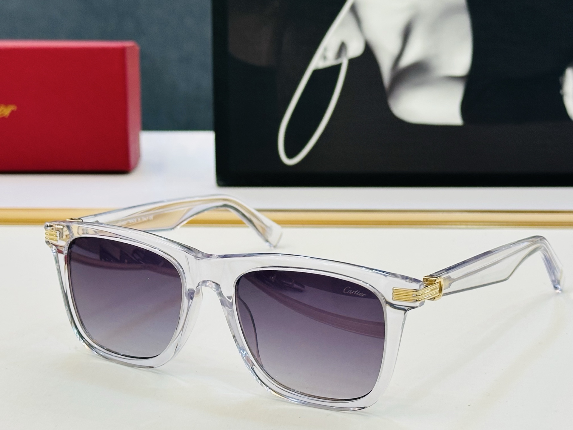 Cartie* 卡家 太阳镜 CT0420 Size：54口19-145 电镀工艺精湛气质十足！L太阳镜