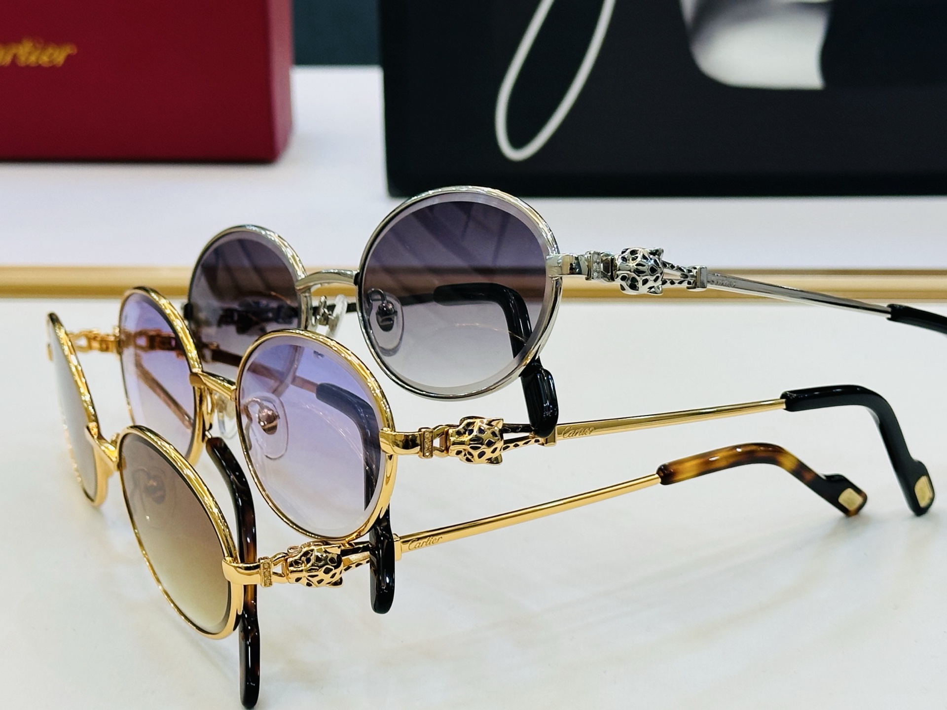 Cartie* 卡家 CT01840 太阳镜 Size：55口19-145 工艺精湛气质十足！bm男女同