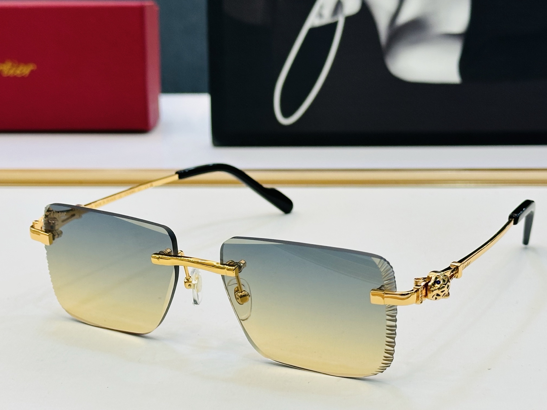 Cartie* 卡家 CT01838 太阳镜 Size：56口18-145 工艺精湛气质十足！bm男女同