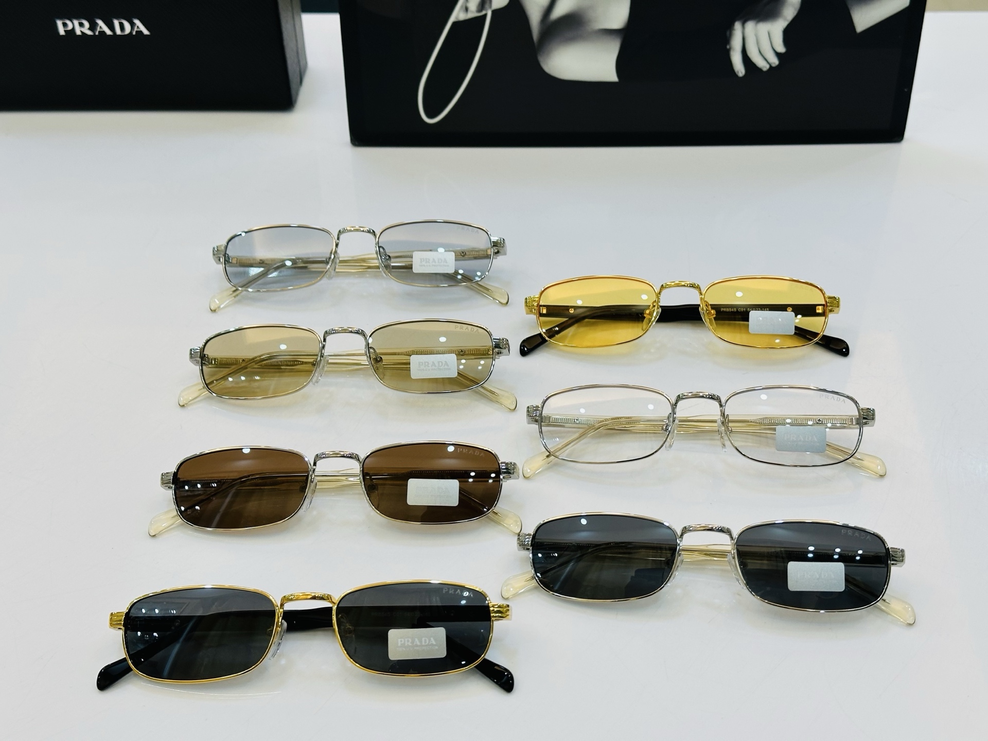 🔺PRAD*🔻普家 PRB54S Size：54口23-145 眼镜系列堪称精湛制作 彰显独特个性 F🌤