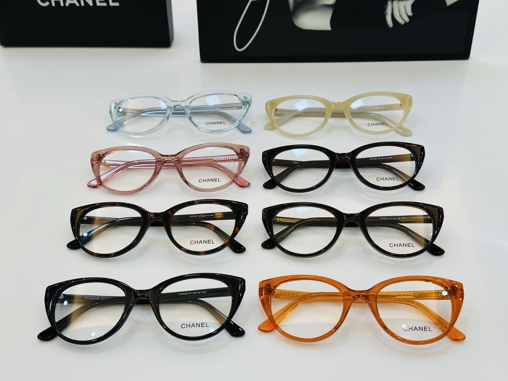 【CHANE*/香家】MODEL:CH3520 size: 52口18-145 💅🏻💅🏻超轻镜框推荐☝👓