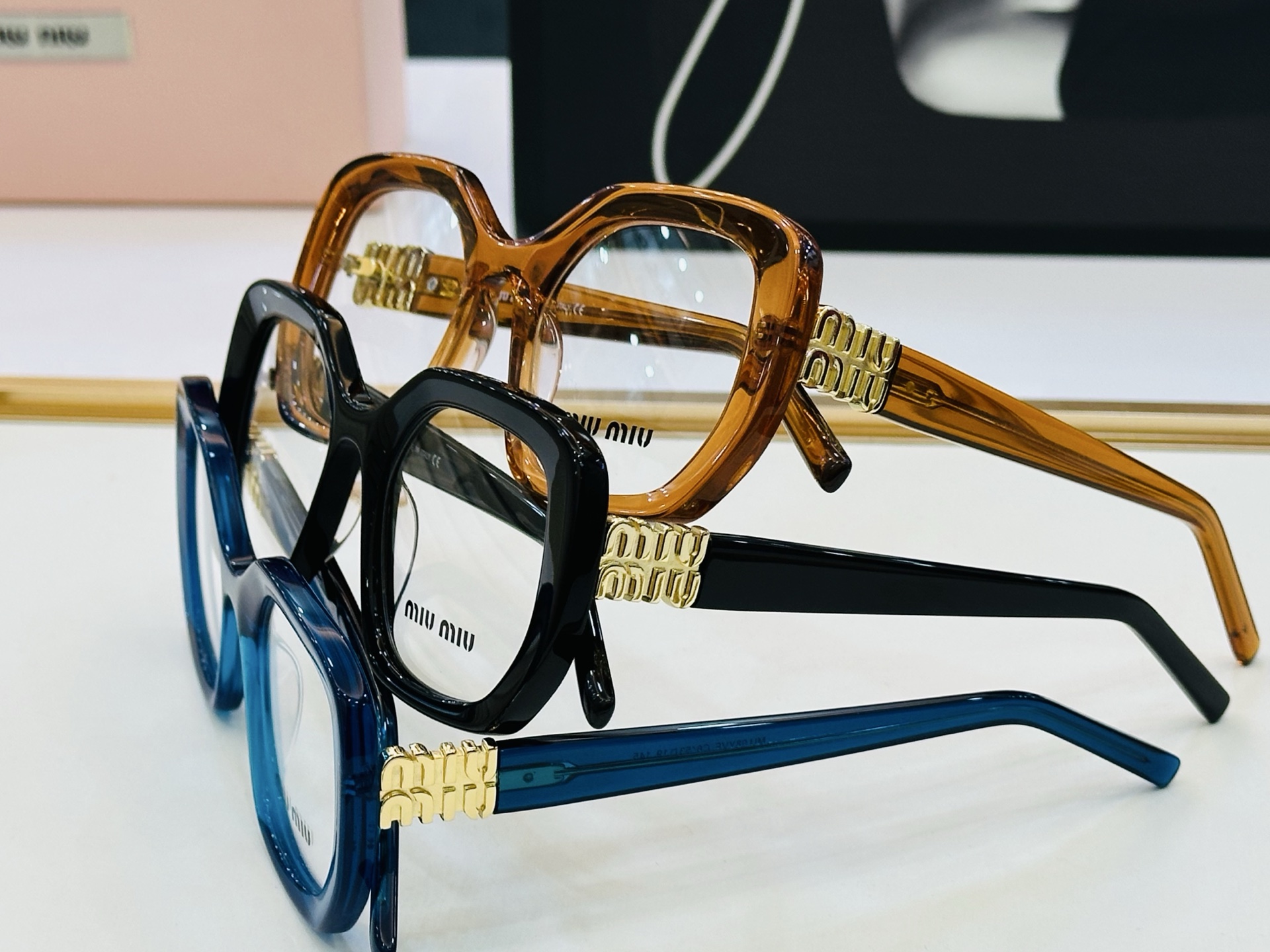 ❤️❤️🆕 谬家 MU08YVF Size：53口19-145 [玫瑰]得意]微笑] Z独具品质 配光架