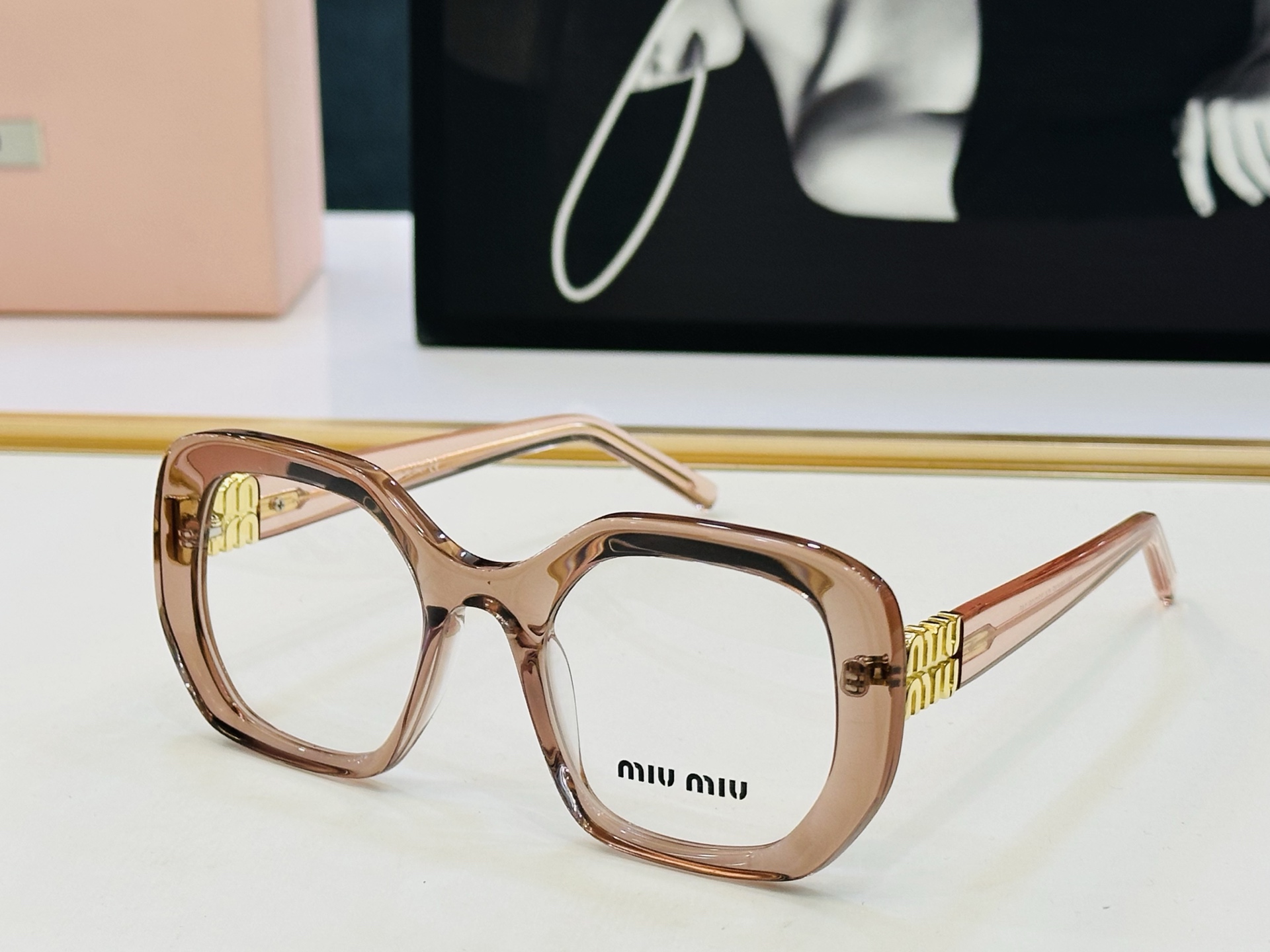 ❤️❤️🆕 谬家 MU08YVF Size：53口19-145 [玫瑰]得意]微笑] Z独具品质 配光架