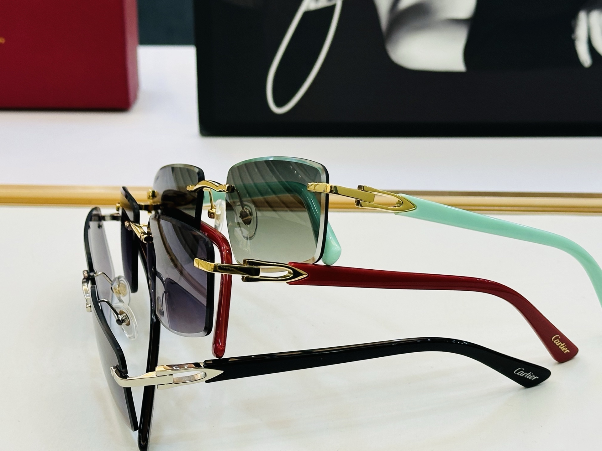 🆕 原版Cartie* 卡家 官网经典款 太阳镜 CT0582S Size：56口19-145 电镀工艺