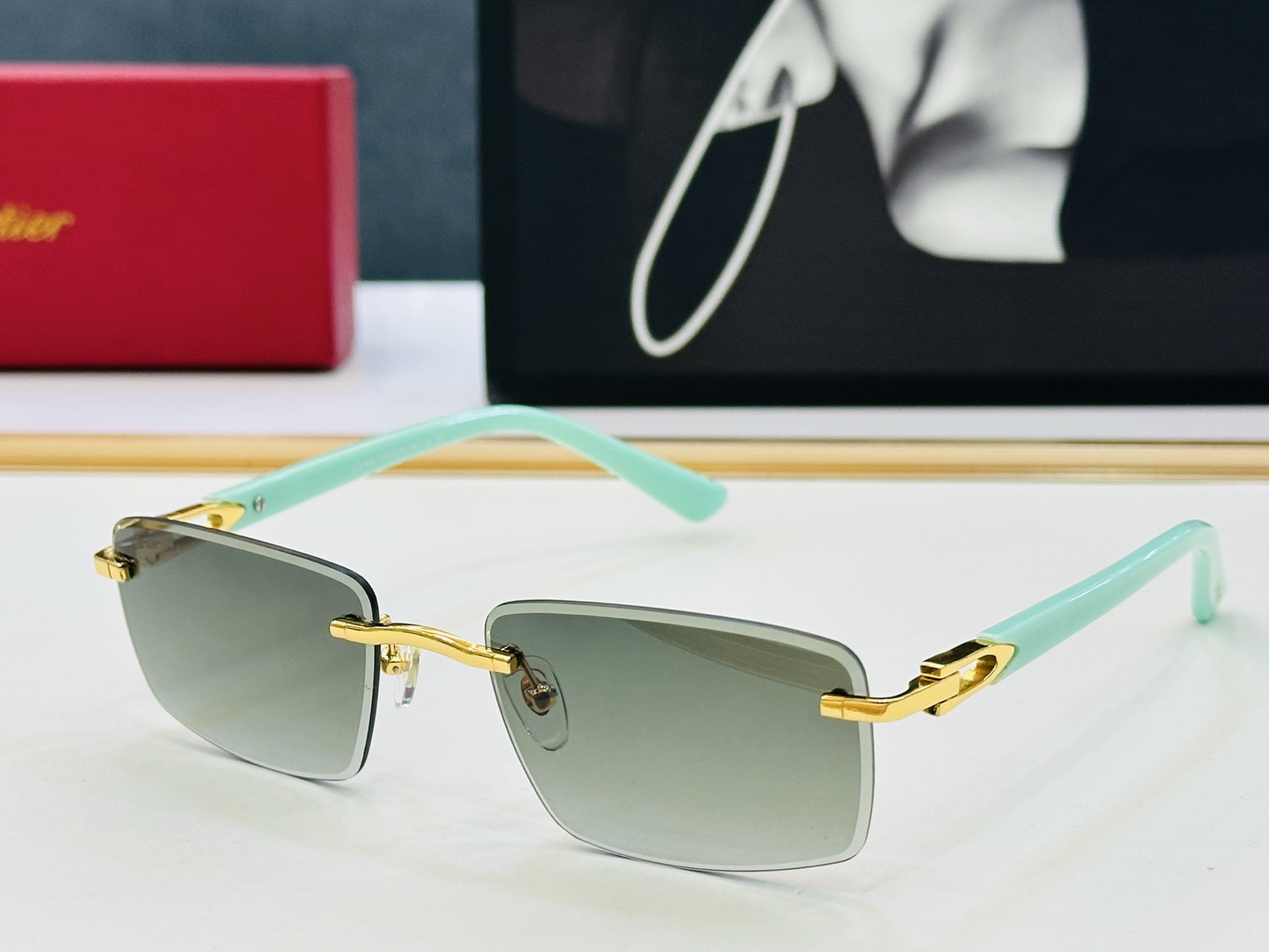 🆕 原版Cartie* 卡家 官网经典款 太阳镜 CT0582S Size：56口19-145 电镀工艺