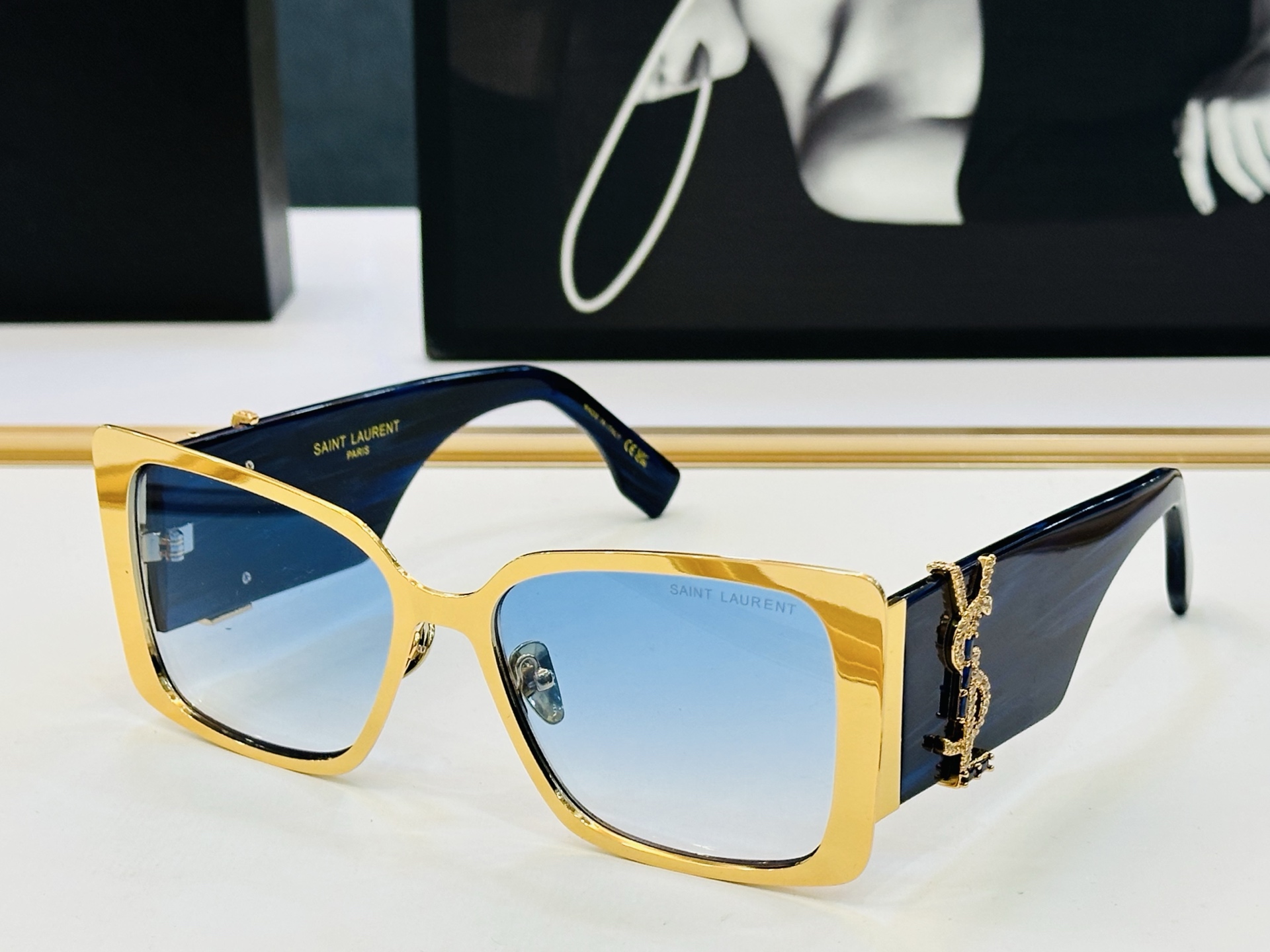 网红爆款 圣罗兰💫SL M1719L 💫Size：60口18-145 板材框设计 K俏皮甜美质感超好