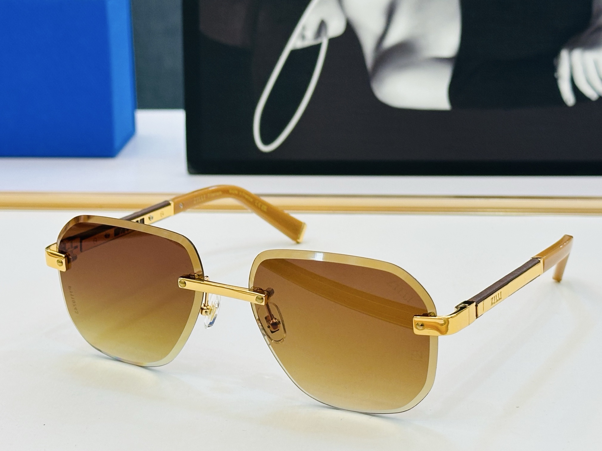 潮牌 ‼️ZILL*爆款 MODEL: ZI80141 💚💚💚SIZE: 61口16-145 💚💚b时尚