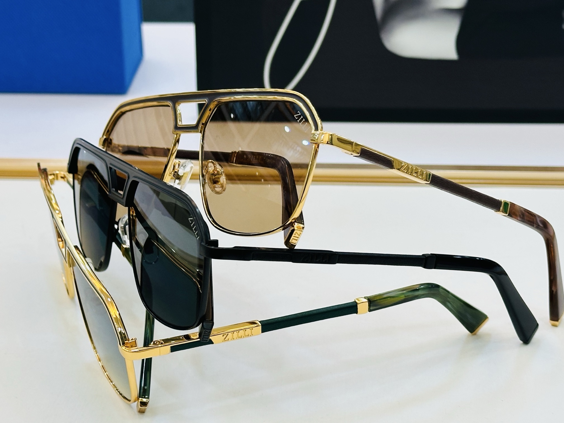 潮牌 ‼️ZILL*爆款 MODEL: ZI65049 💚💚💚SIZE: 59口17-145 💚💚b时尚