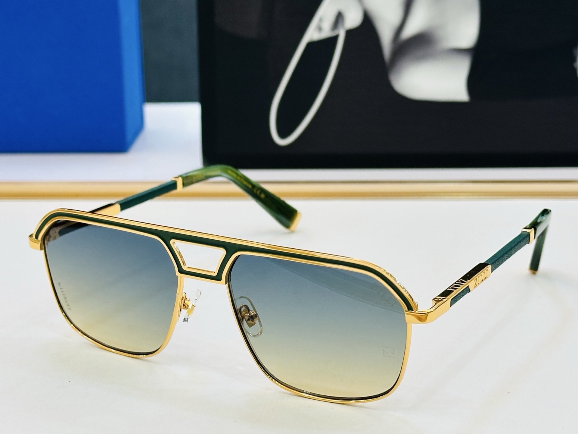 潮牌 ‼️ZILL*爆款 MODEL: ZI65049 💚💚💚SIZE: 59口17-145 💚💚b时尚