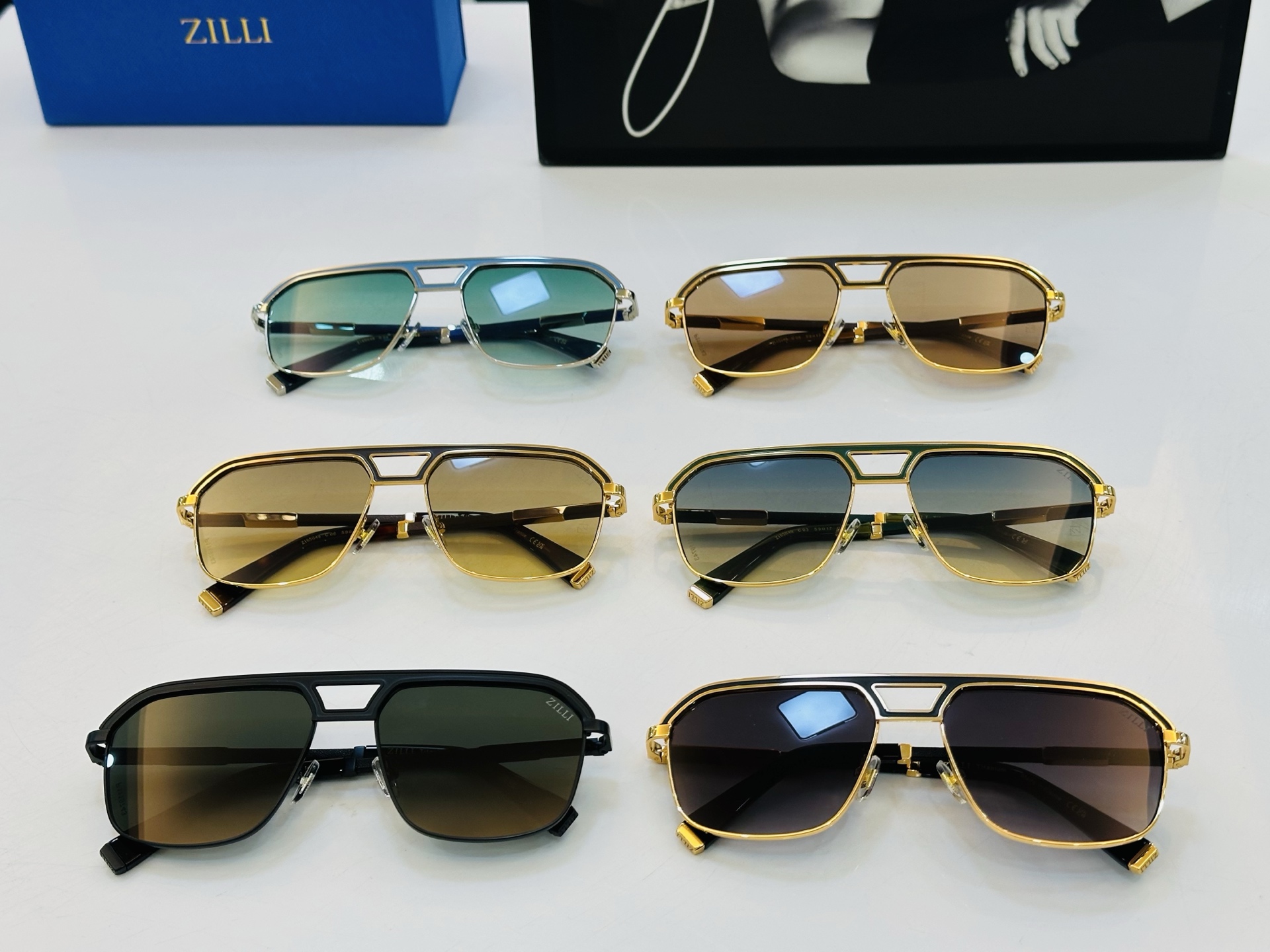 潮牌 ‼️ZILL*爆款 MODEL: ZI65049 💚💚💚SIZE: 59口17-145 💚💚b时尚