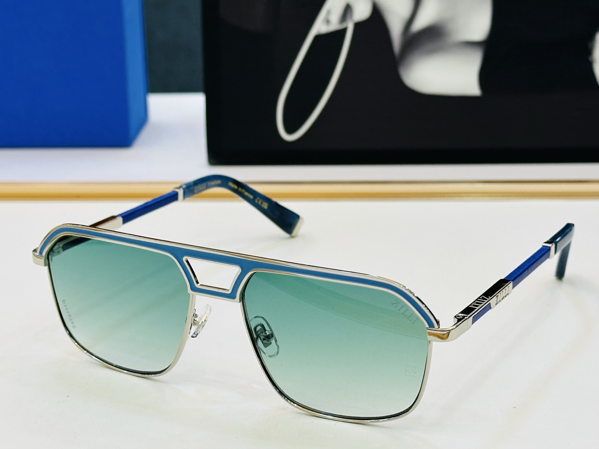 潮牌 ‼️ZILL*爆款 MODEL: ZI65049 💚💚💚SIZE: 59口17-145 💚💚b时尚